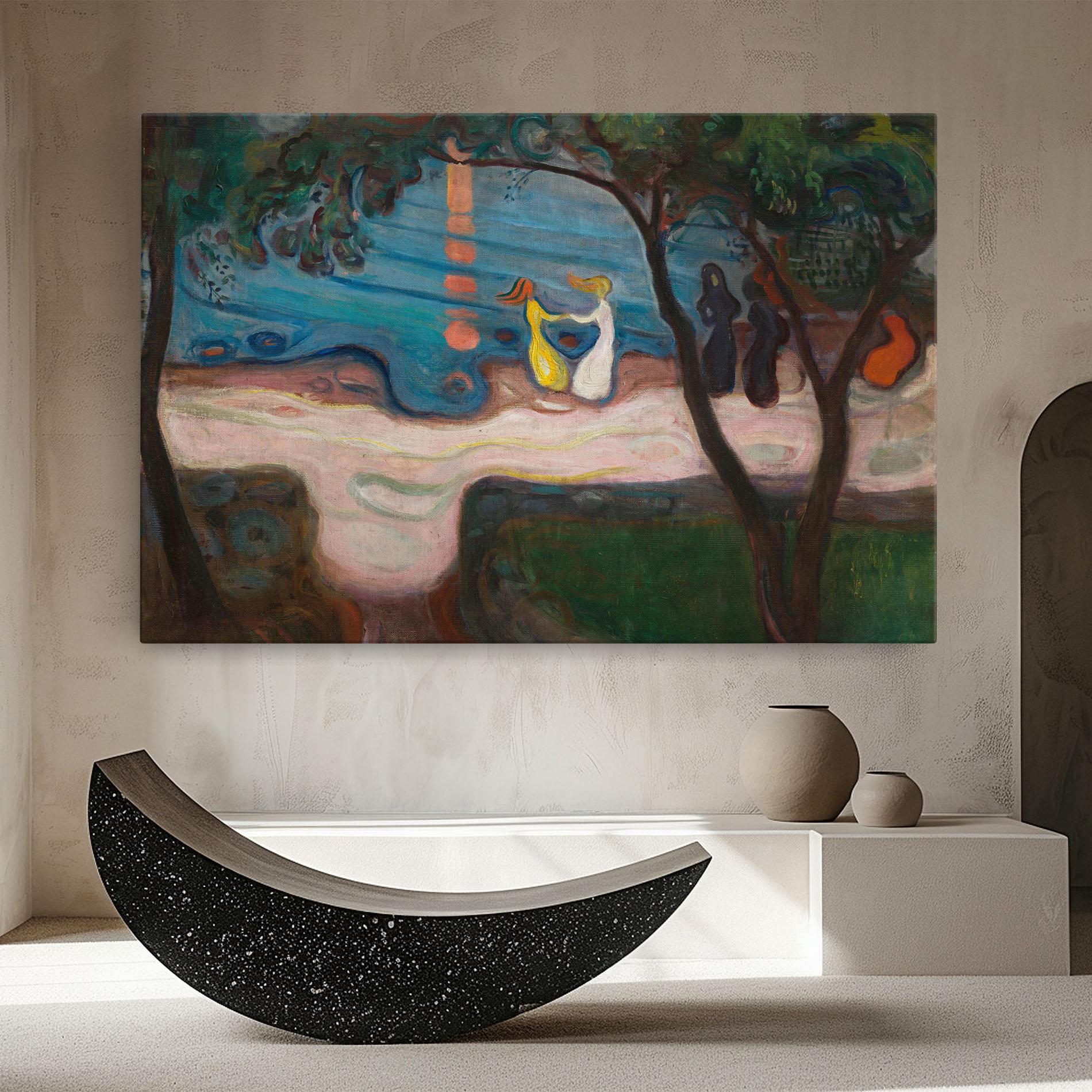 Leinwandbild Dance On The Beach mockup 8