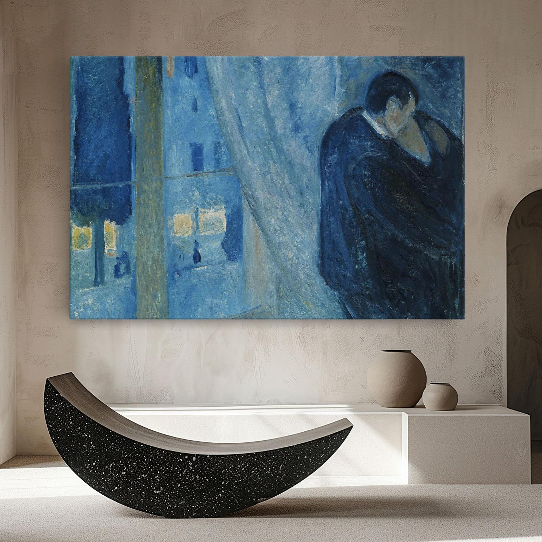 Leinwandbild Kiss By The Window mockup 8