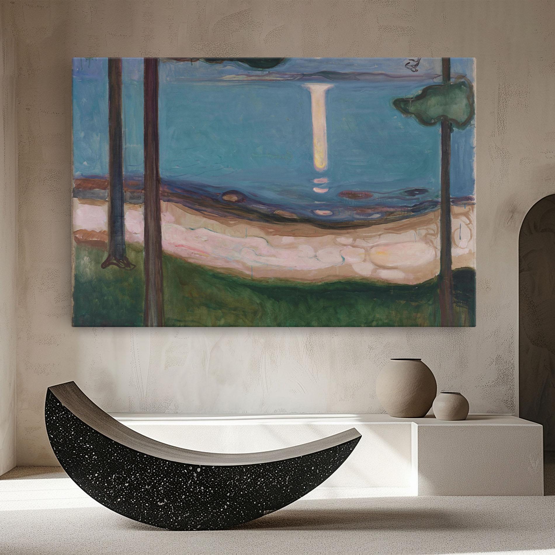 Leinwandbild Moonlight mockup 8