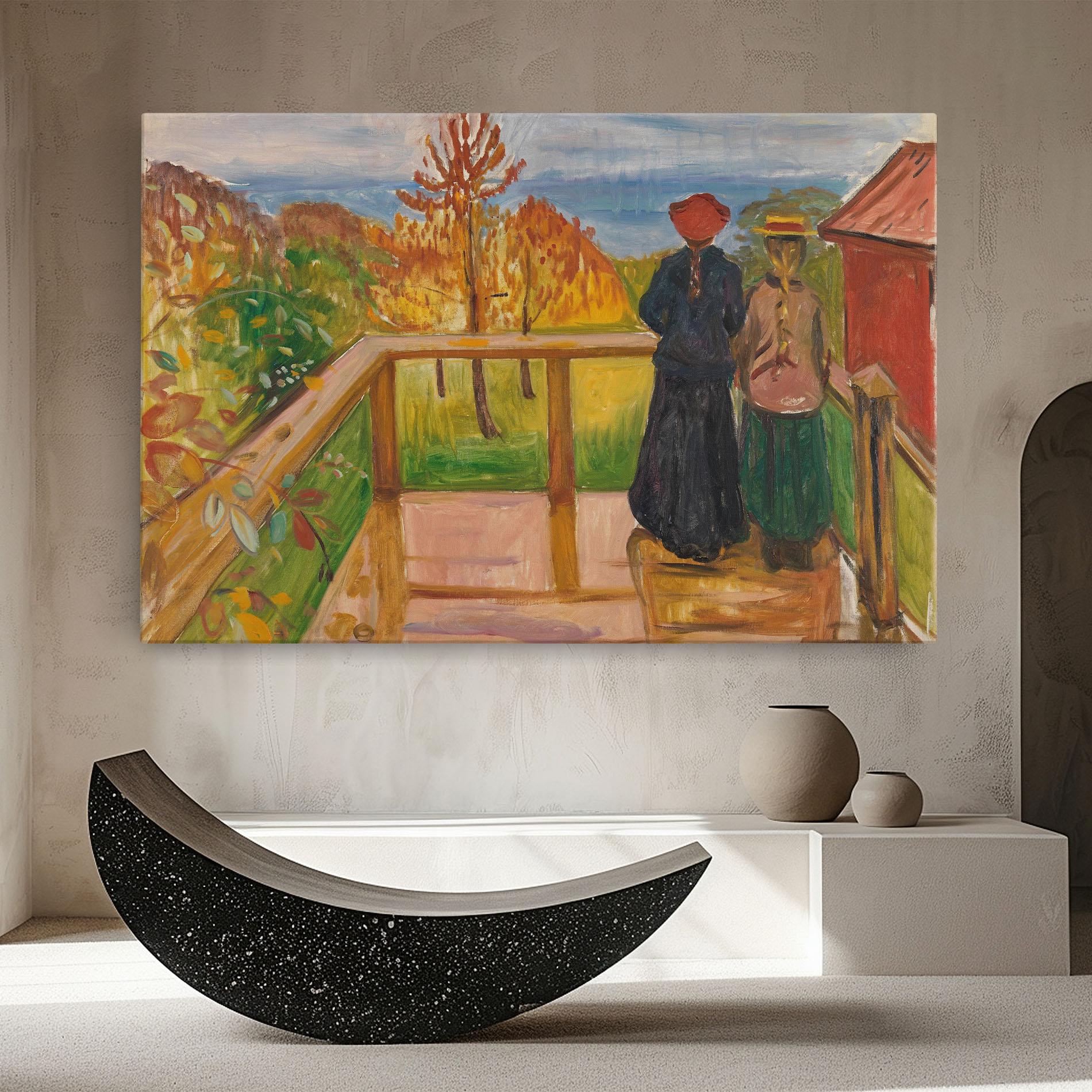 Leinwandbild On The Veranda mockup 8