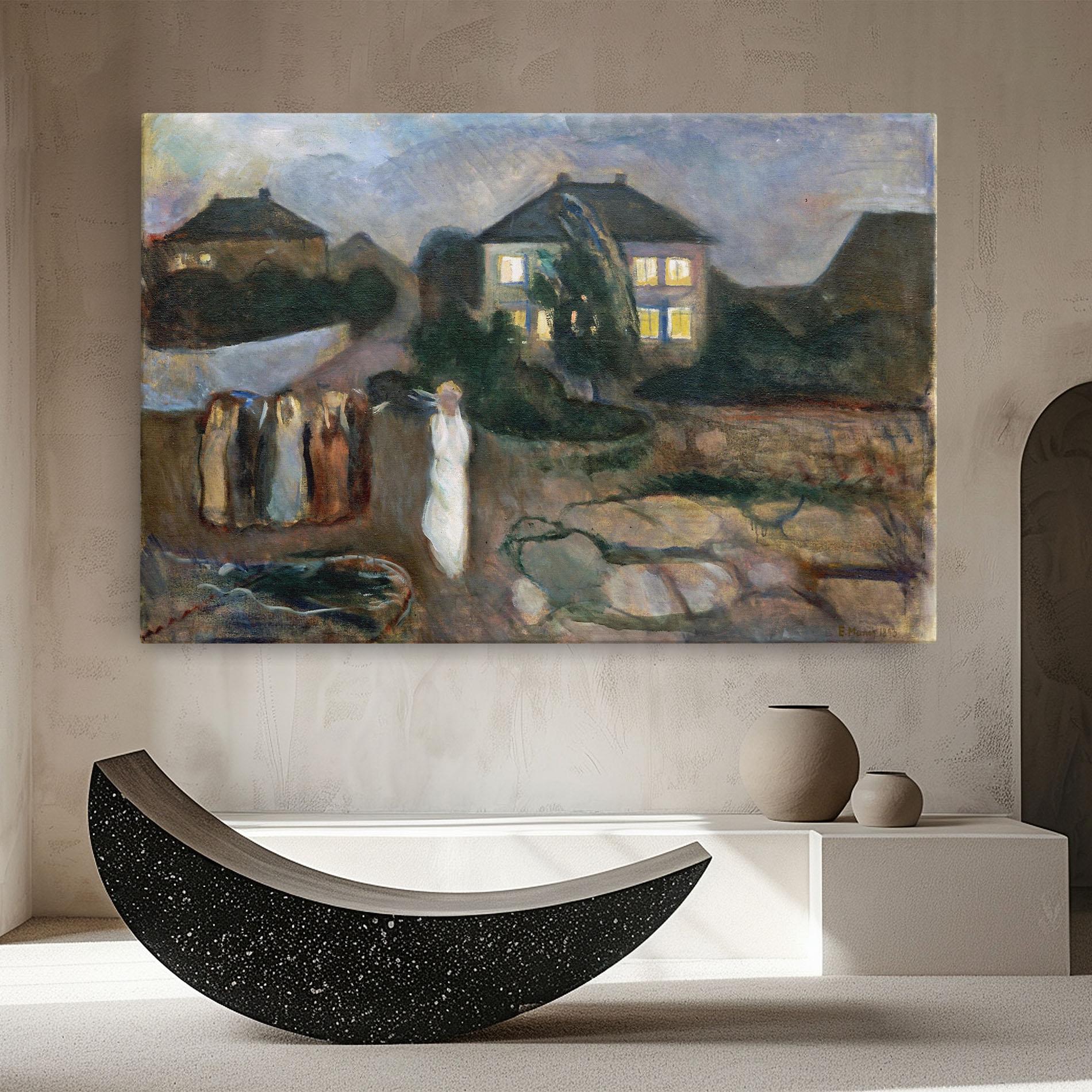 Leinwandbild The Storm mockup 8