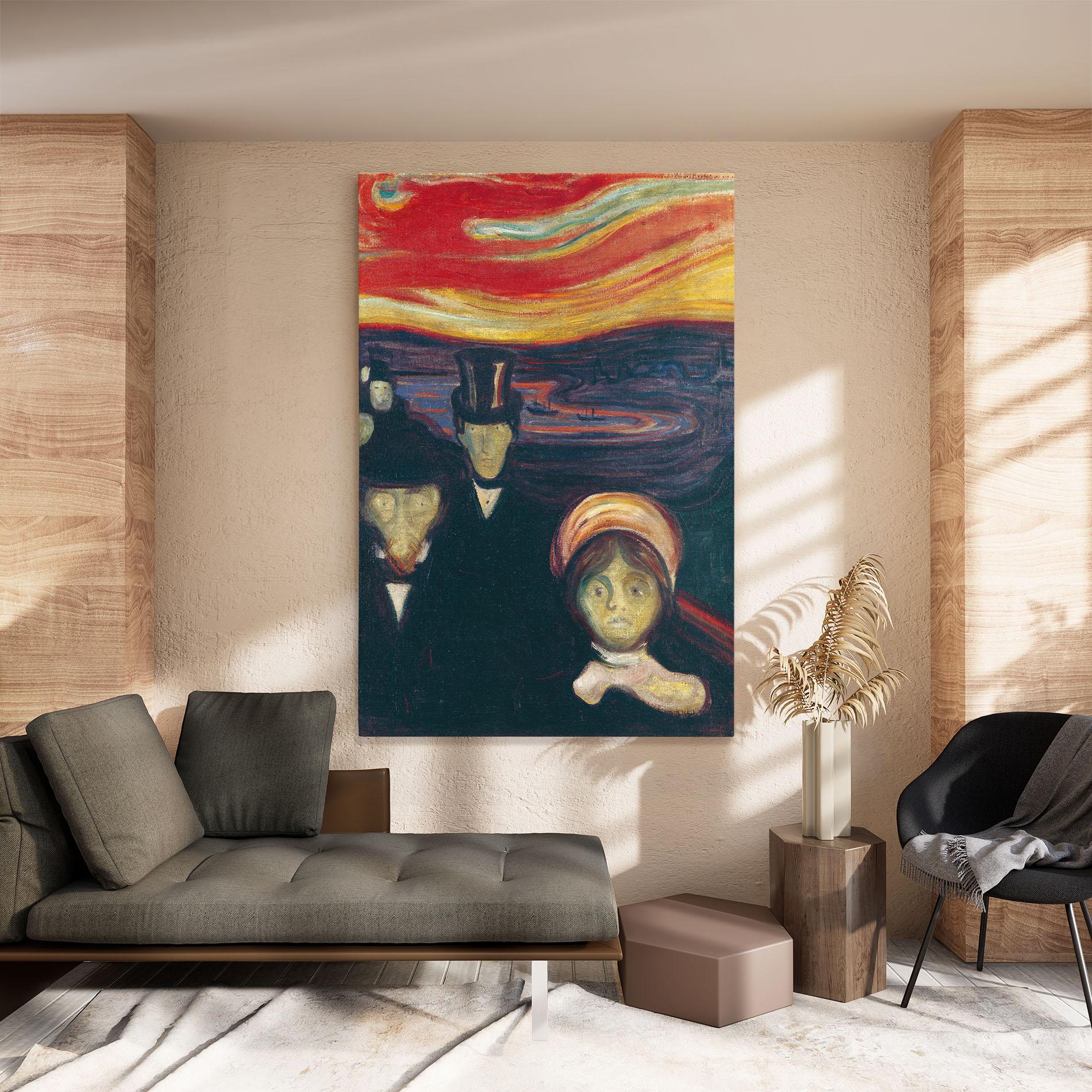 Leinwandbild Anxiety mockup 8