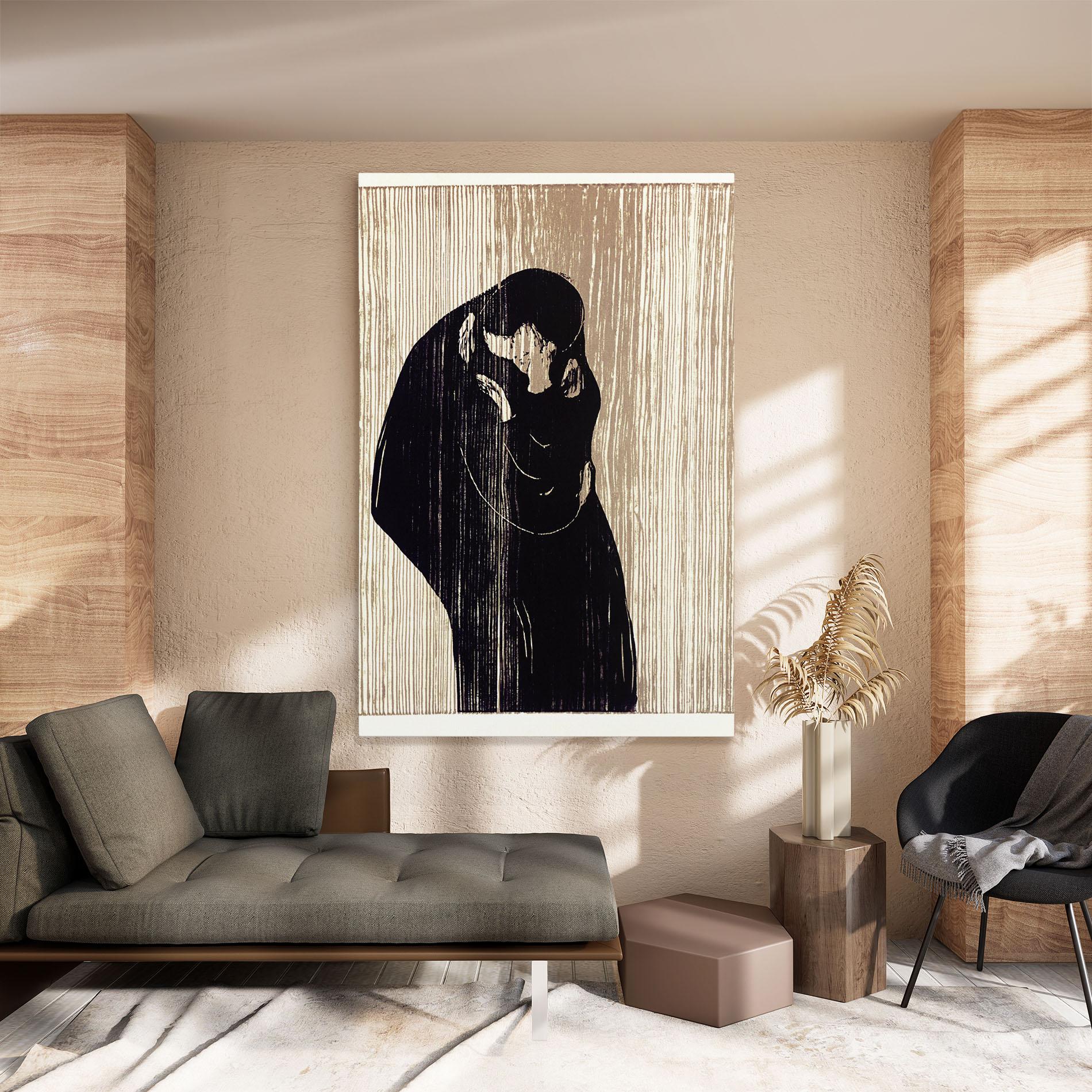 Leinwandbild Kiss mockup 8