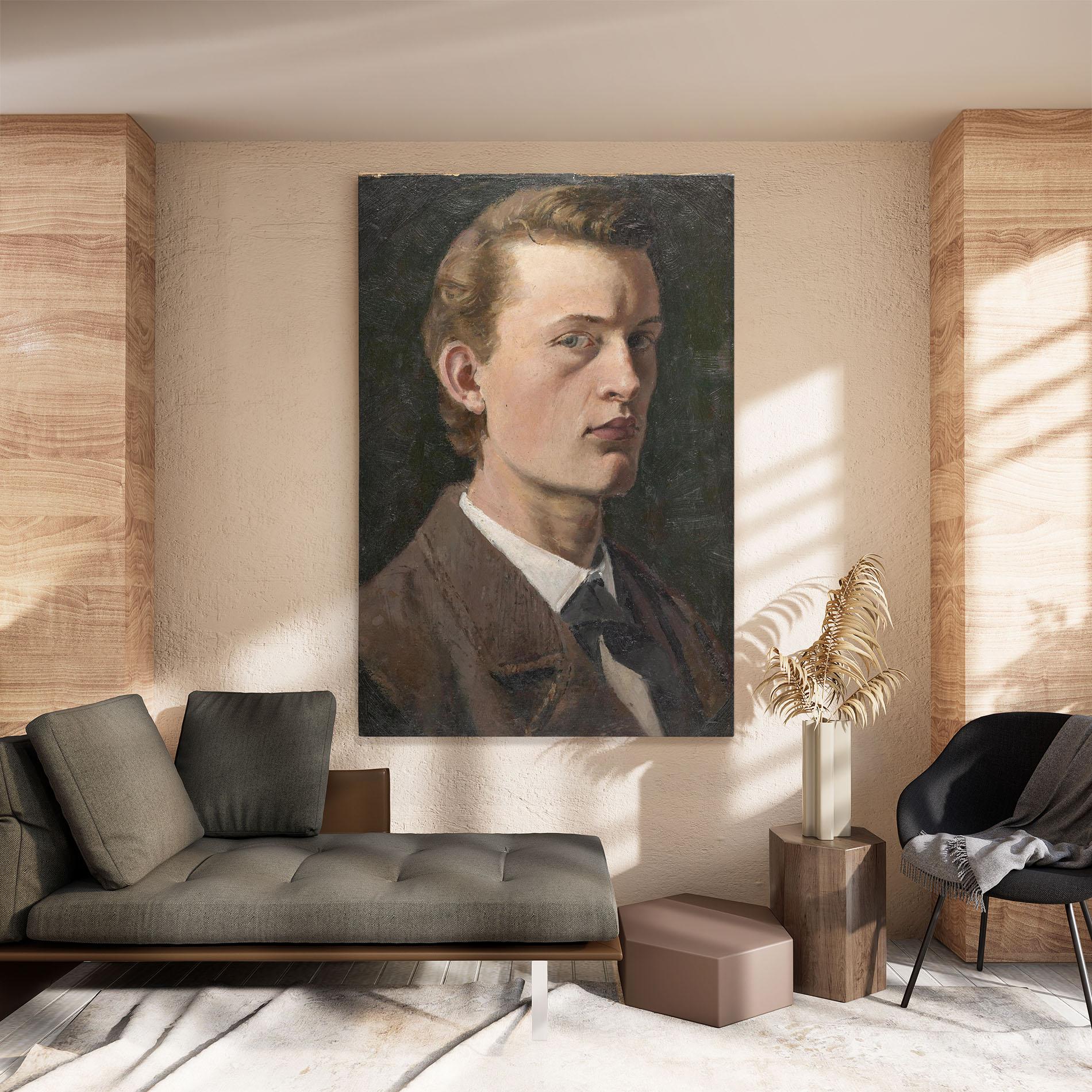 Leinwandbild Self Portrait mockup 8