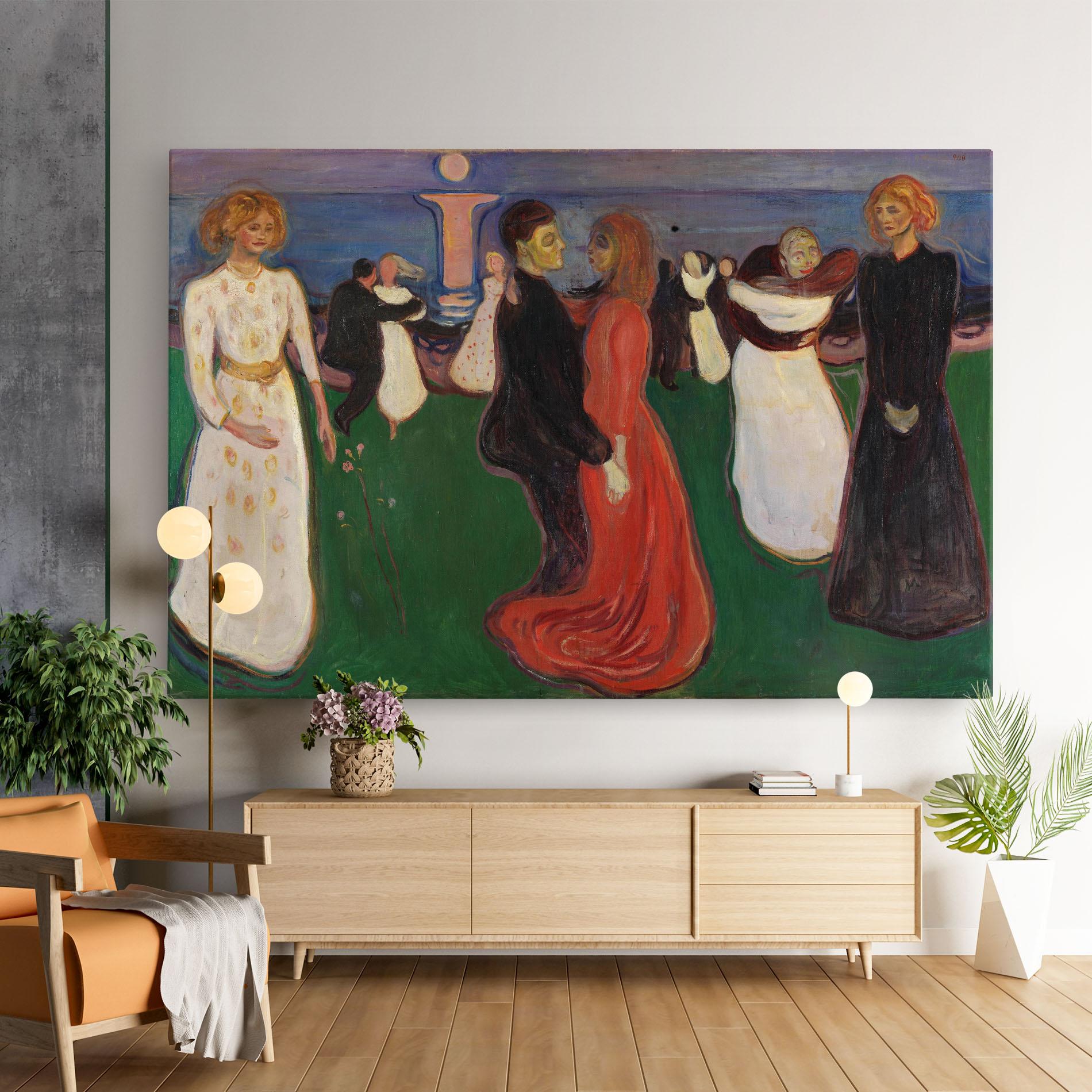 Leinwandbild Dance Of Life mockup 9