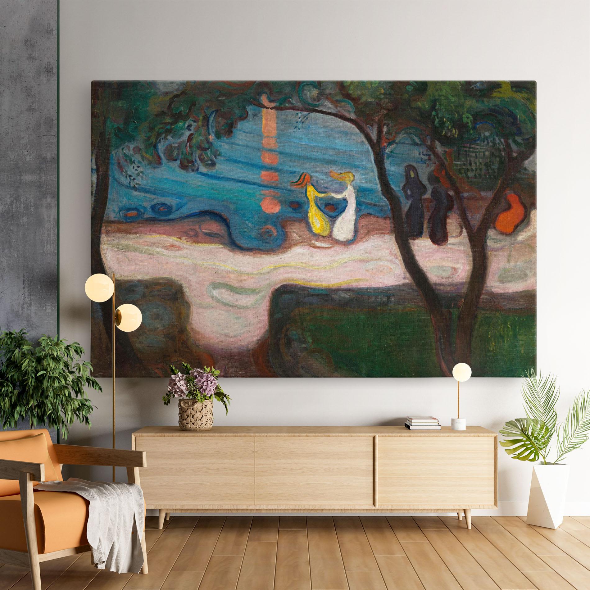 Leinwandbild Dance On The Beach mockup 9