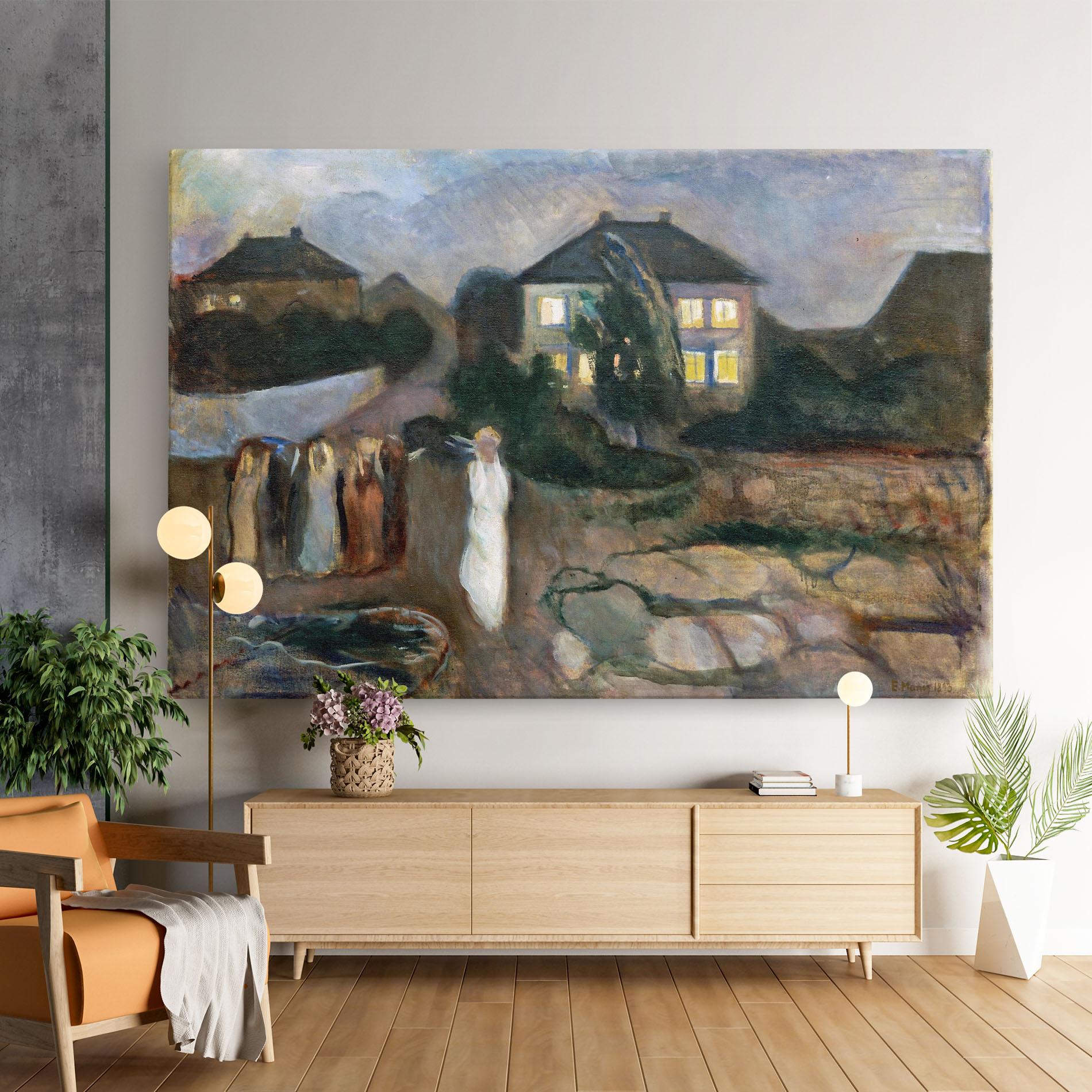 Leinwandbild The Storm mockup 9