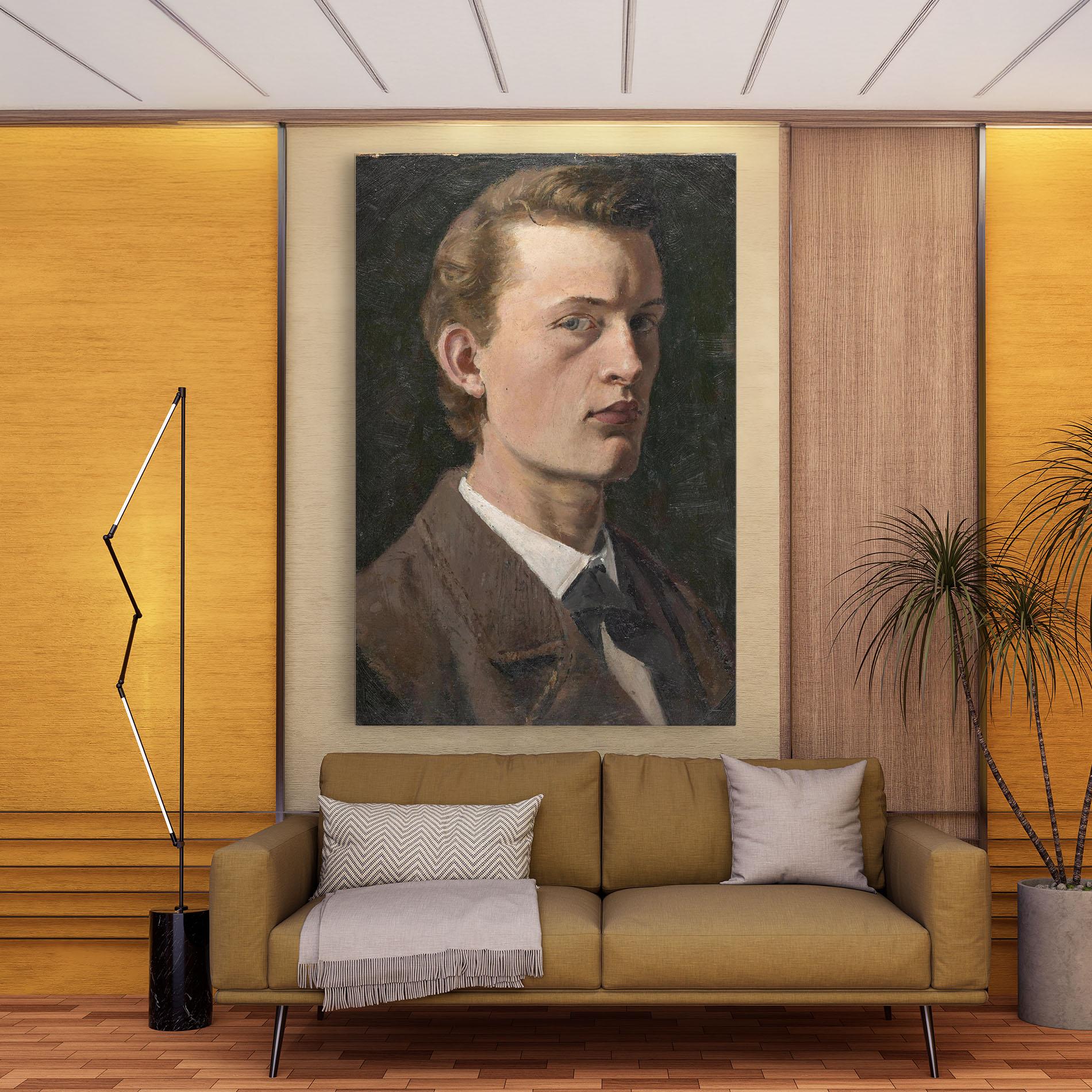 Leinwandbild Self Portrait mockup 9