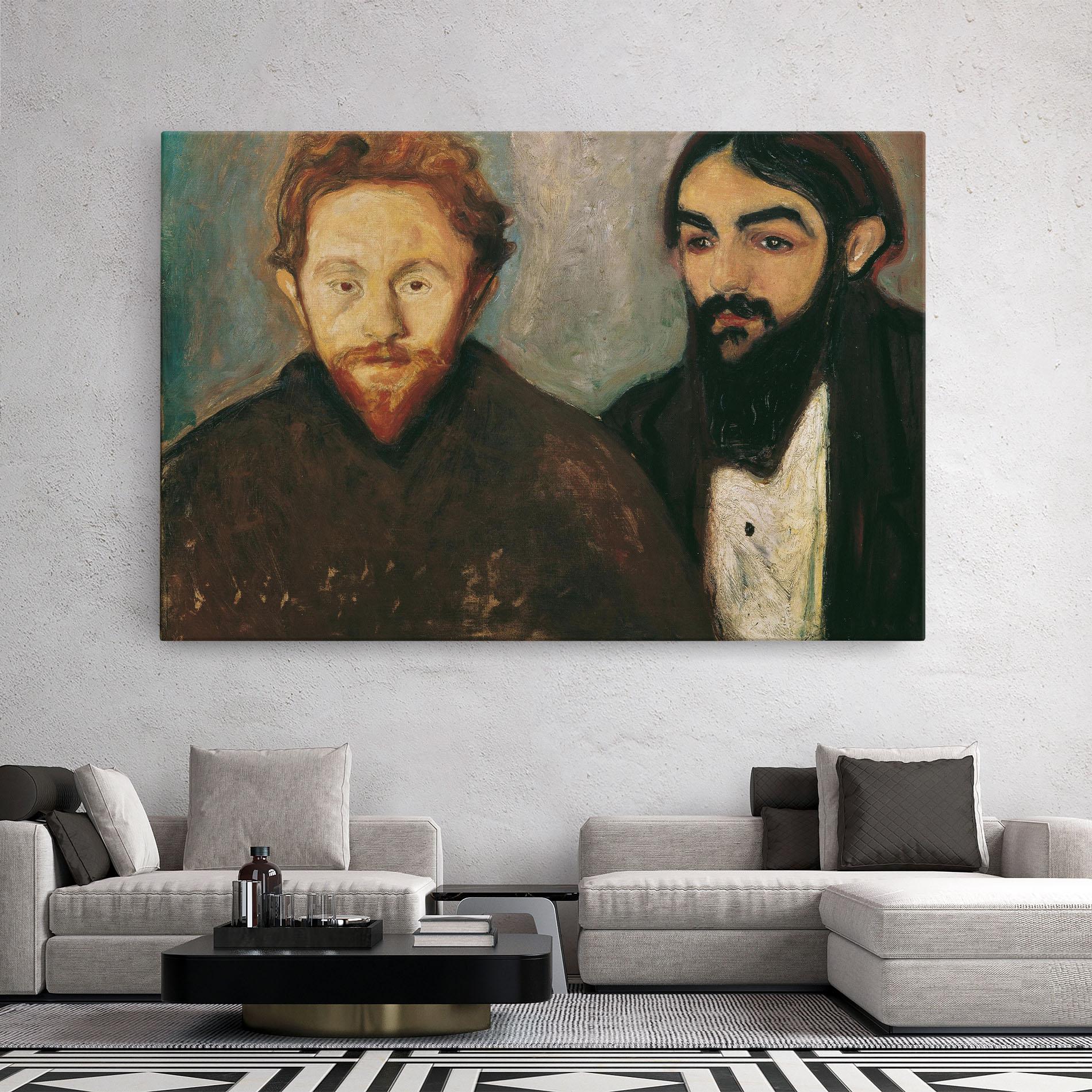 Leinwandbild Der Maler mockup 2