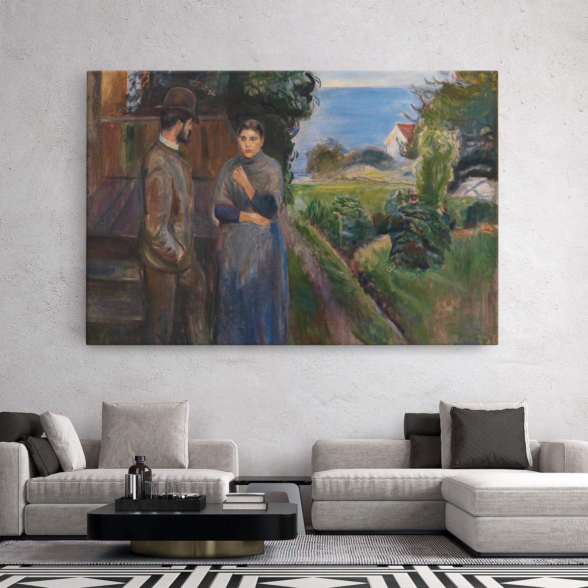 Leinwandbild Evening Passion mockup 2