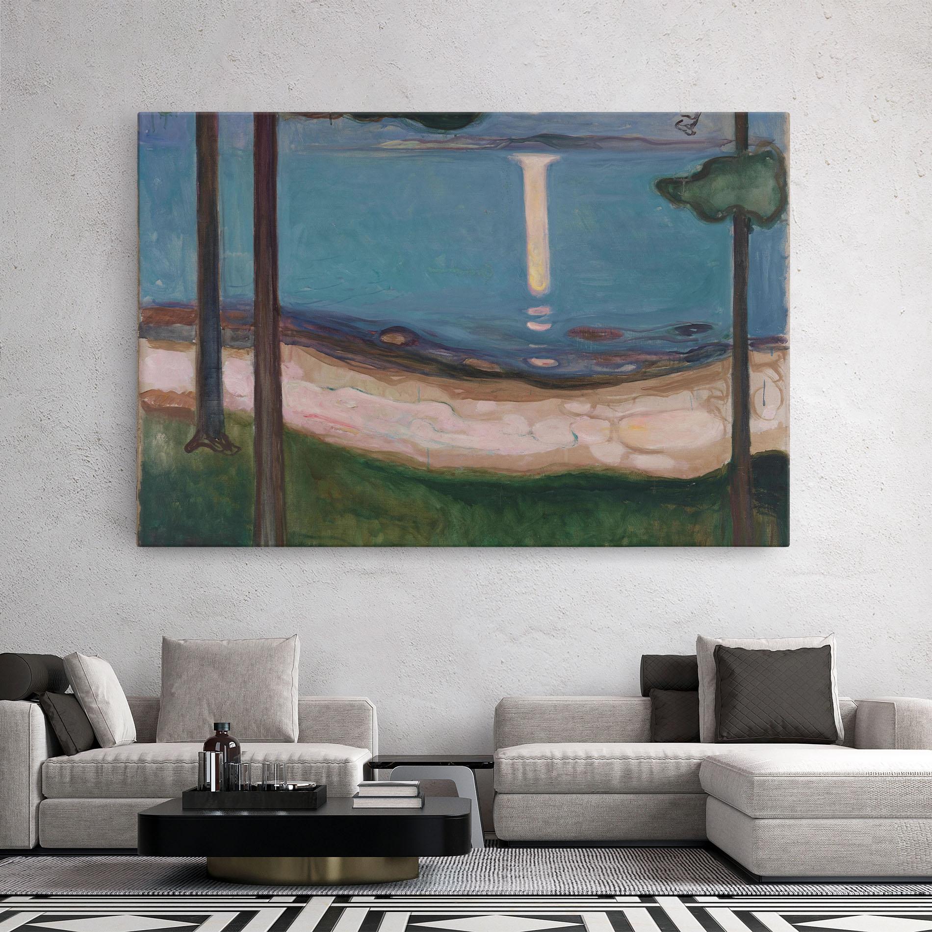 Leinwandbild Moonlight mockup 2