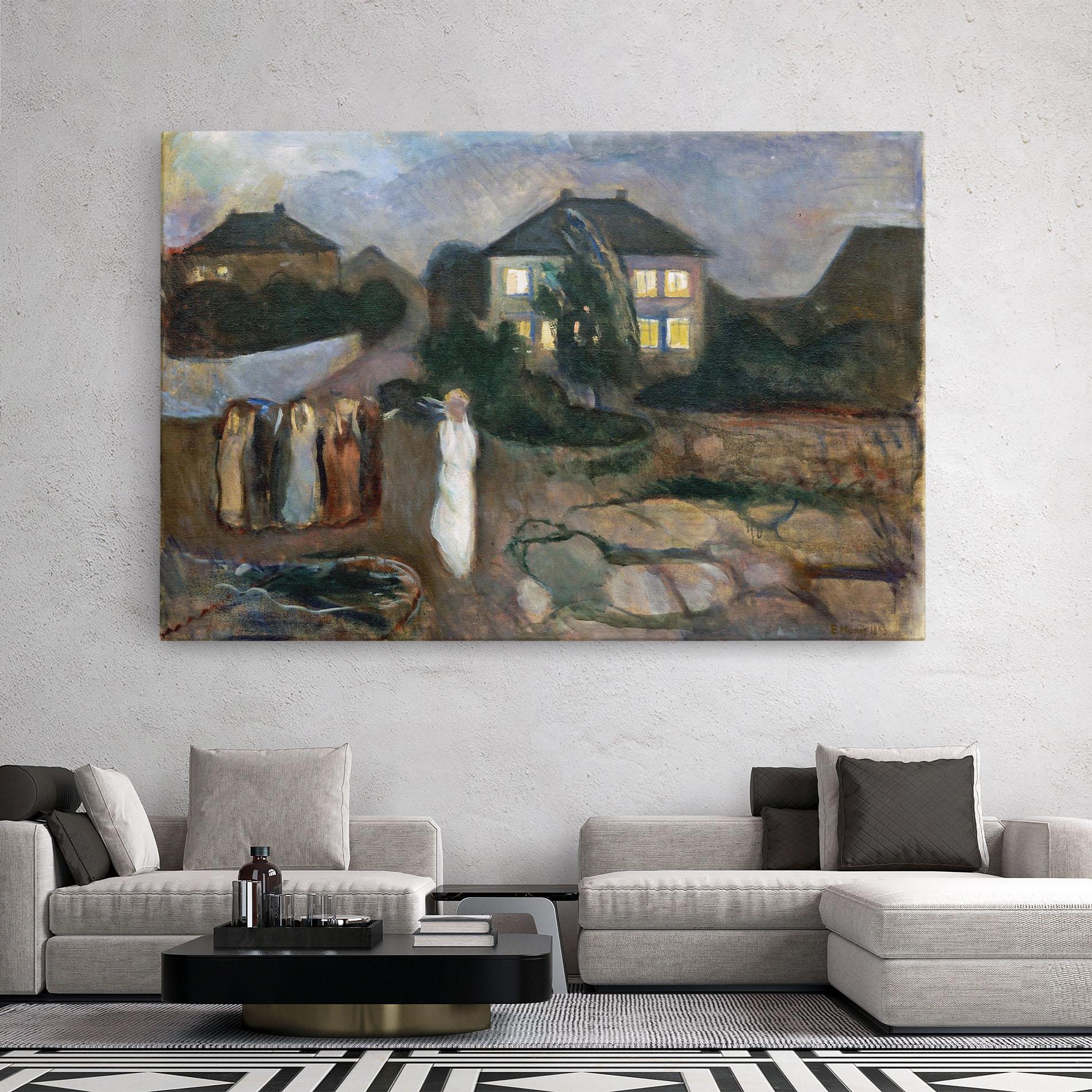 Leinwandbild The Storm mockup 2