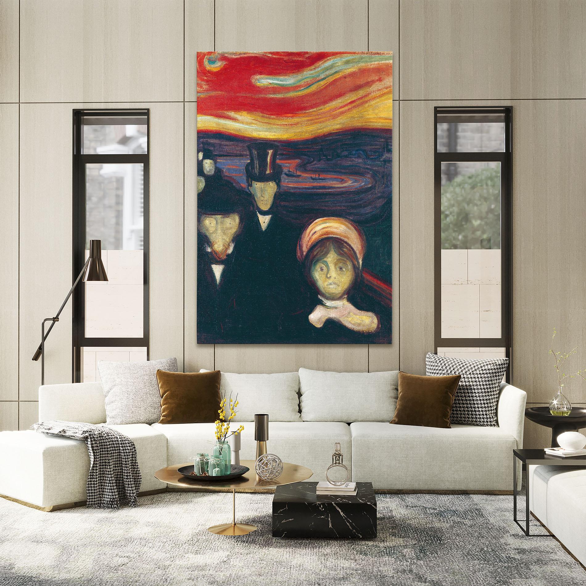 Leinwandbild Anxiety mockup 2