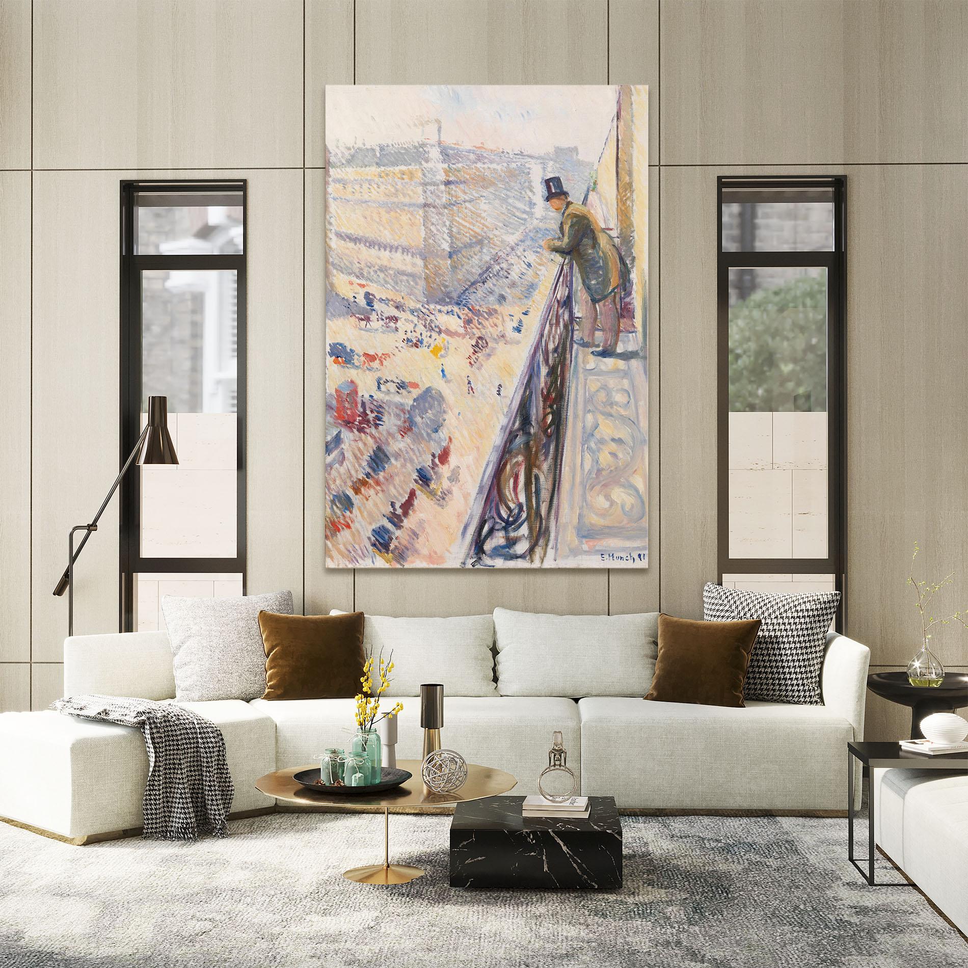 Leinwandbild Rue Lafayette mockup 2