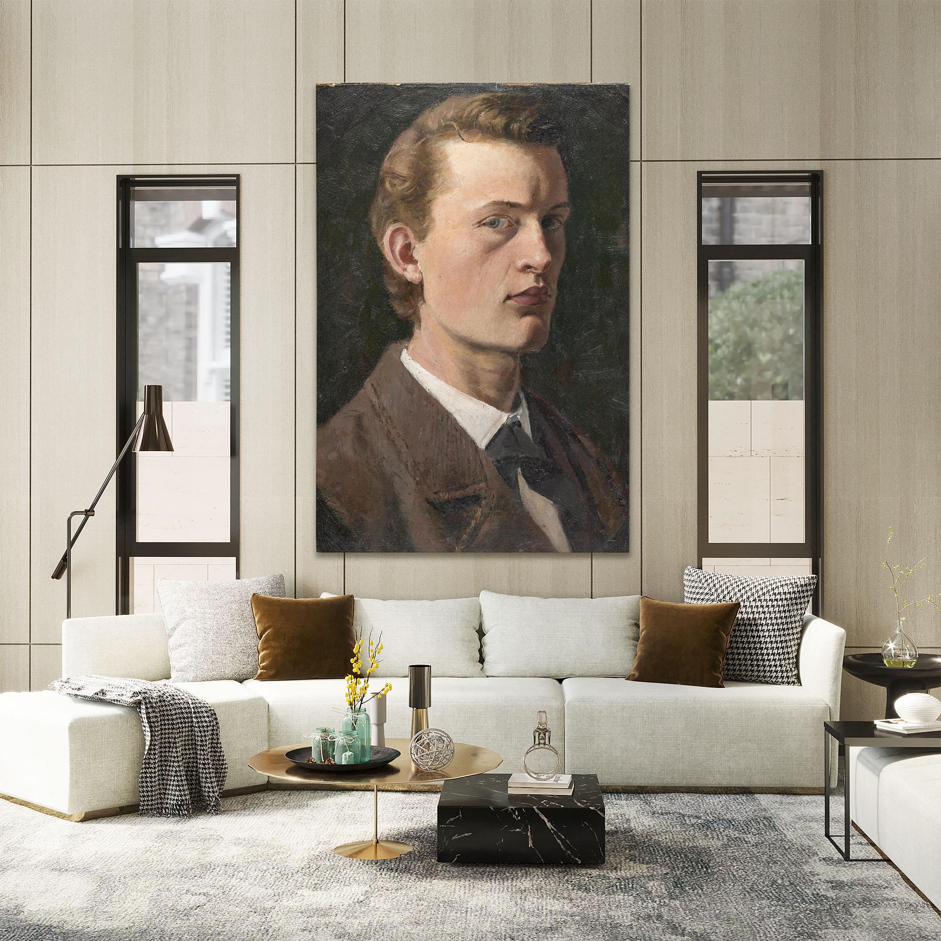 Leinwandbild Self Portrait mockup 2