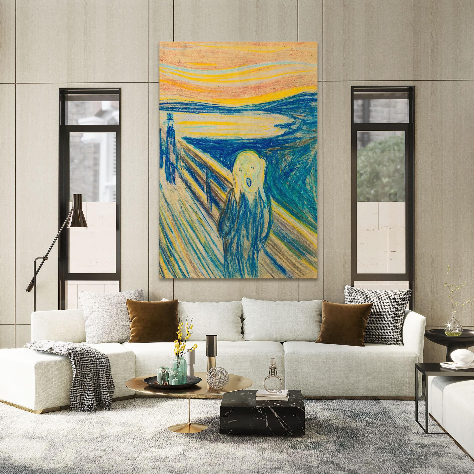 Leinwandbild Skrik_1893 mockup 2