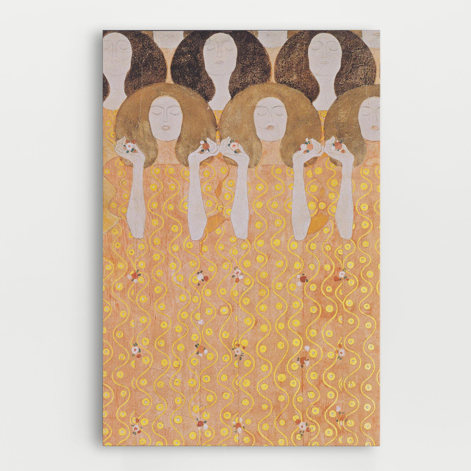 Leinwandbild Beethoven Frieze mockup 0