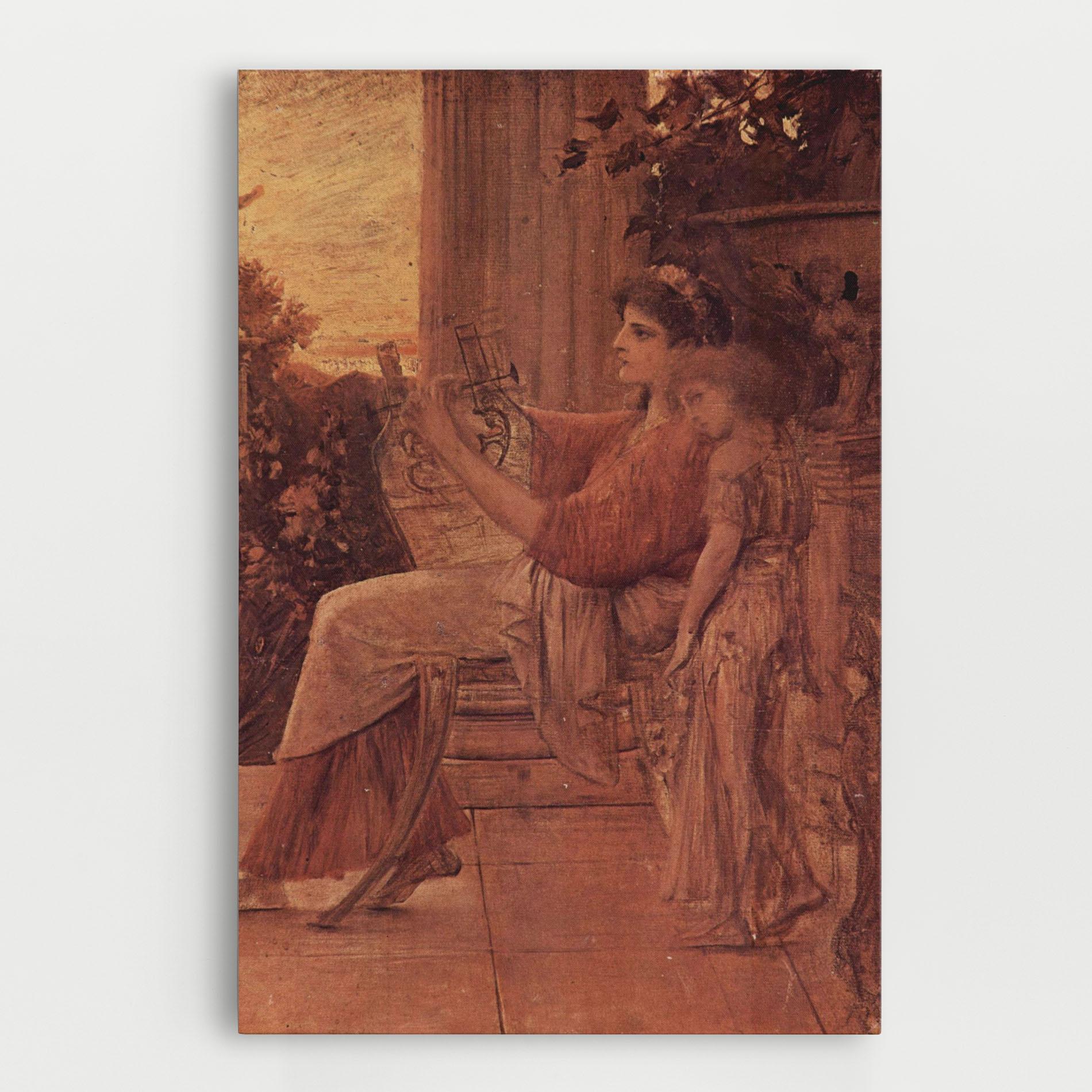 Leinwandbild Gustav Klimt Painting mockup 0