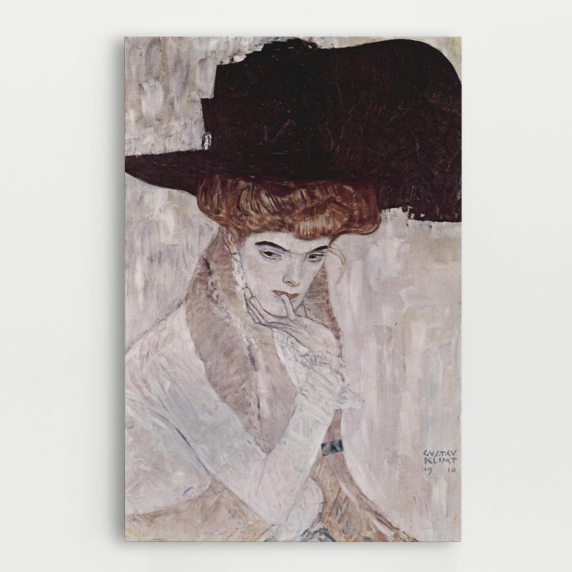 Leinwandbild Klimt Woman mockup 0