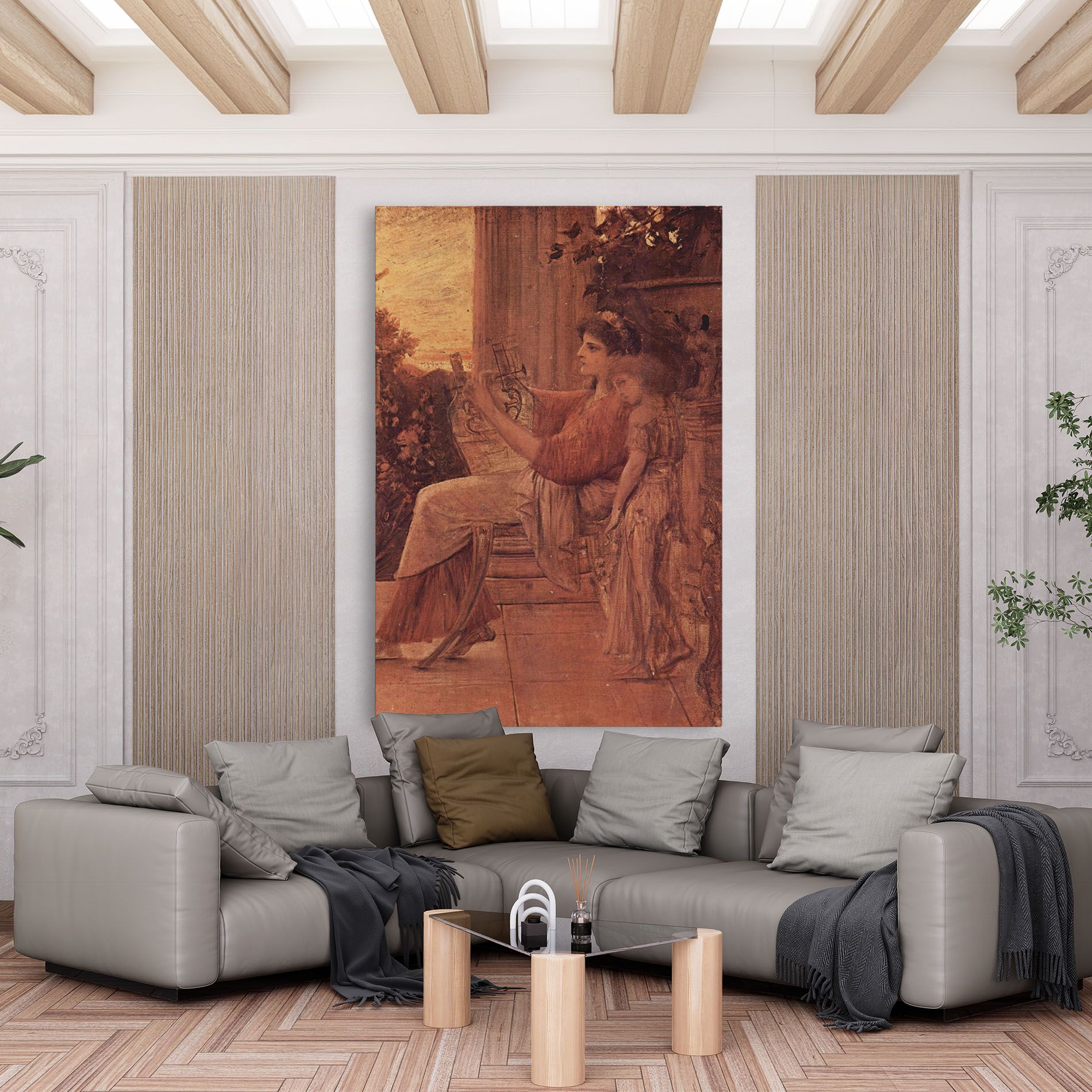 Gustav Klimt Painting mockup 6