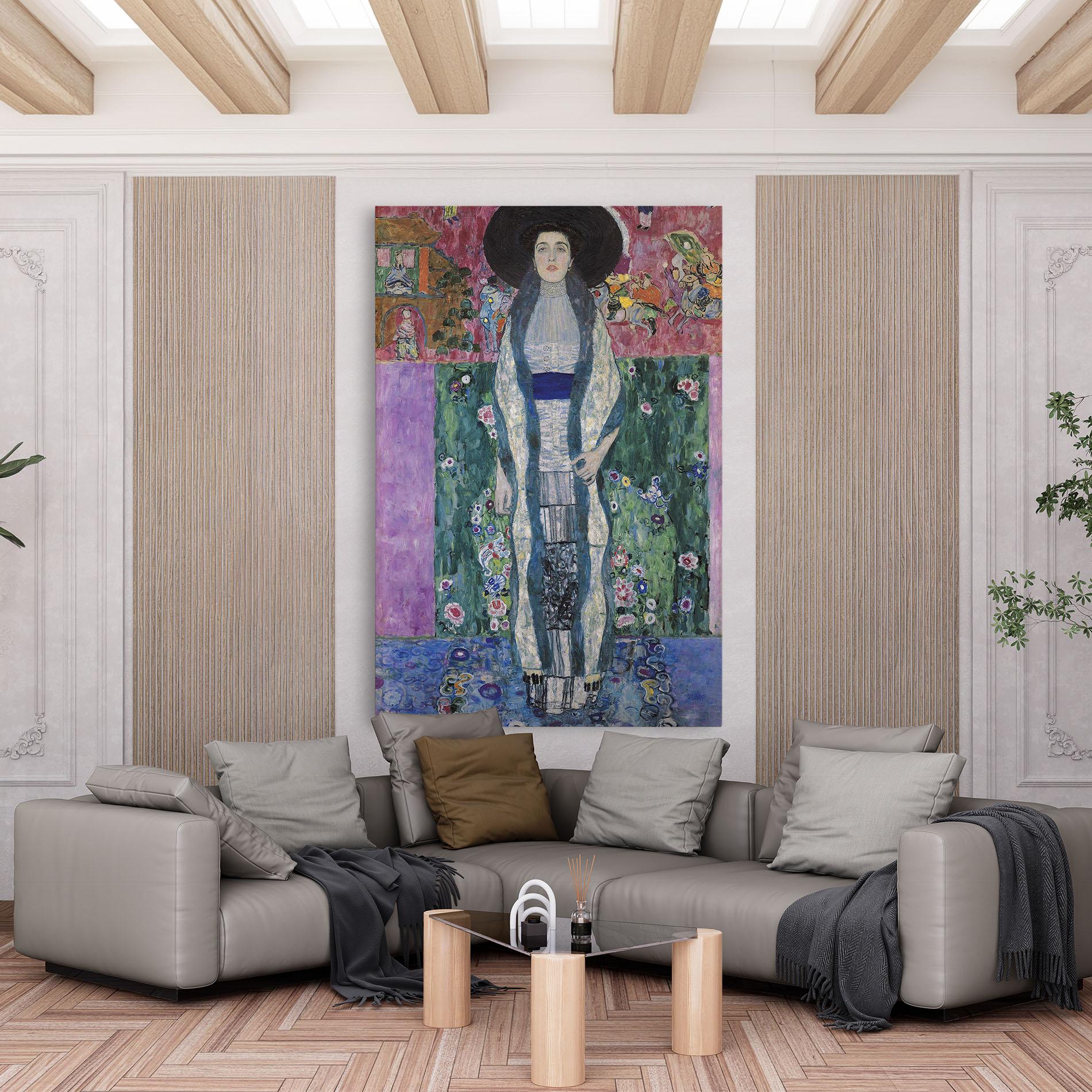 Leinwandbild Portrait Of Adele Bloch mockup 6