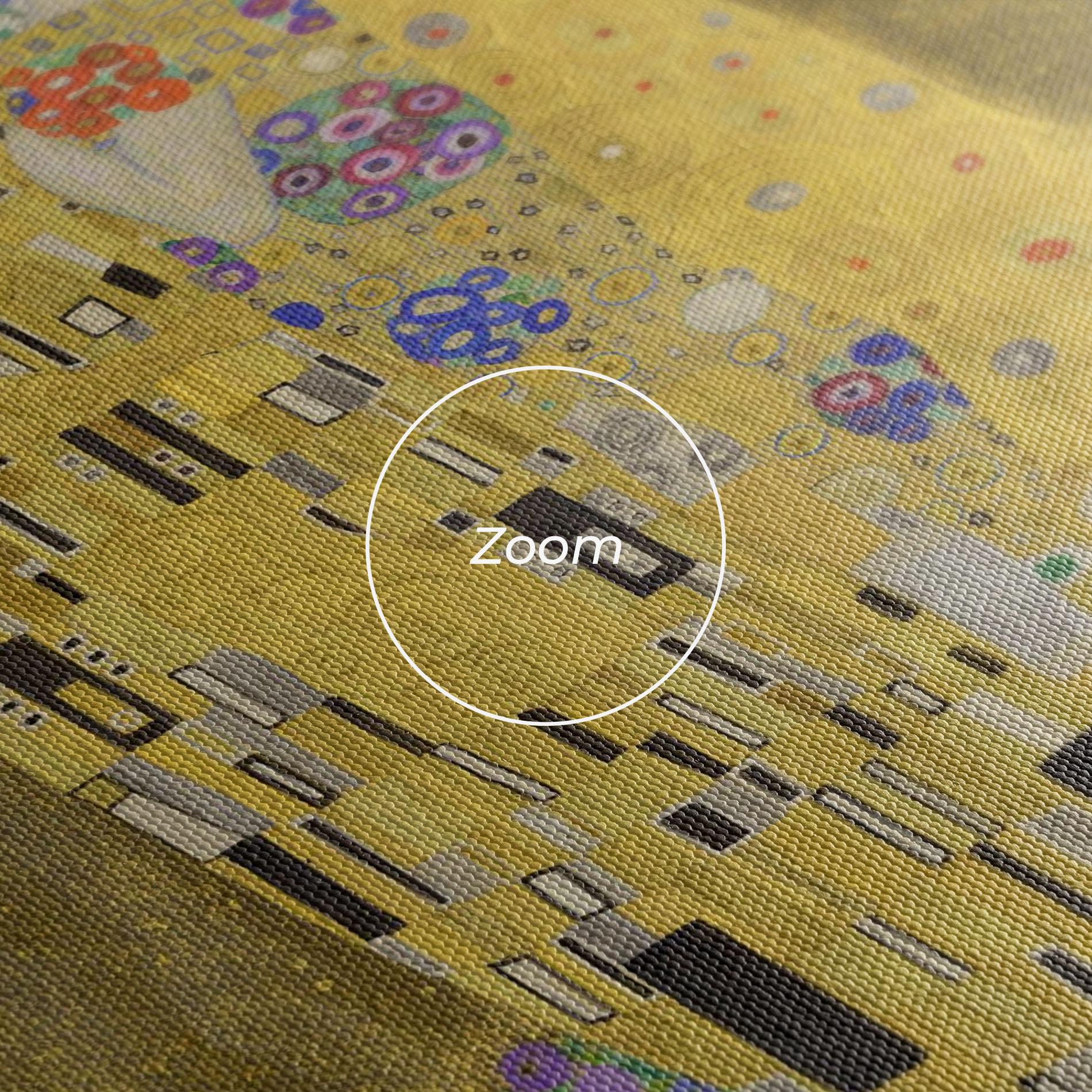 Leinwandbild The Kiss mockup 3