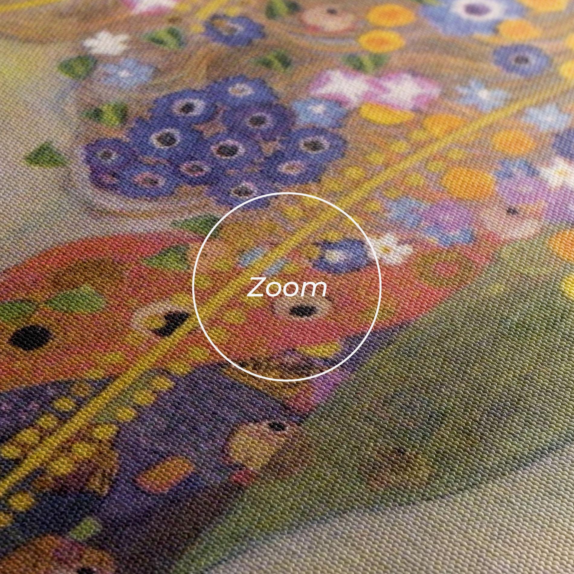 Leinwandbild Water Serpents II mockup 3