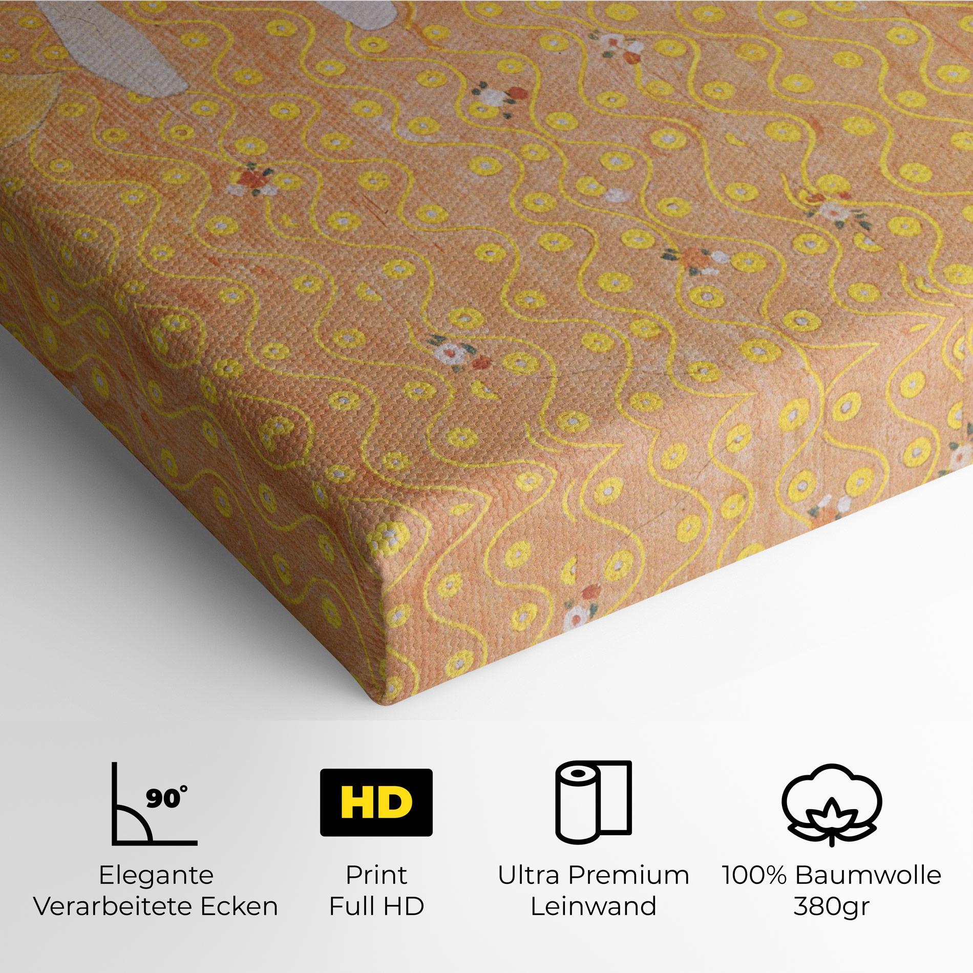 Leinwandbild Beethoven Frieze mockup 4