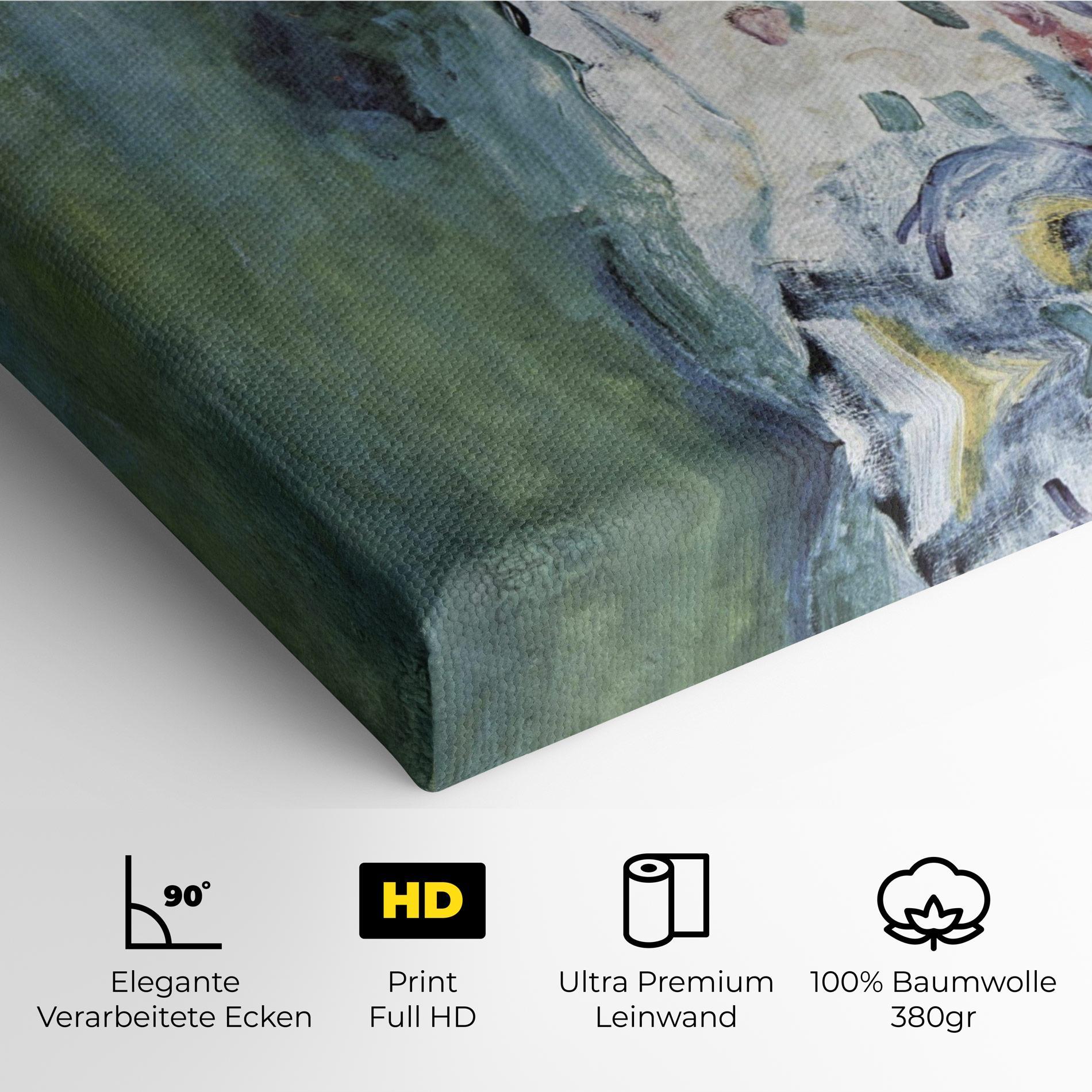 Leinwandbild Portrat Einer Dame mockup 4