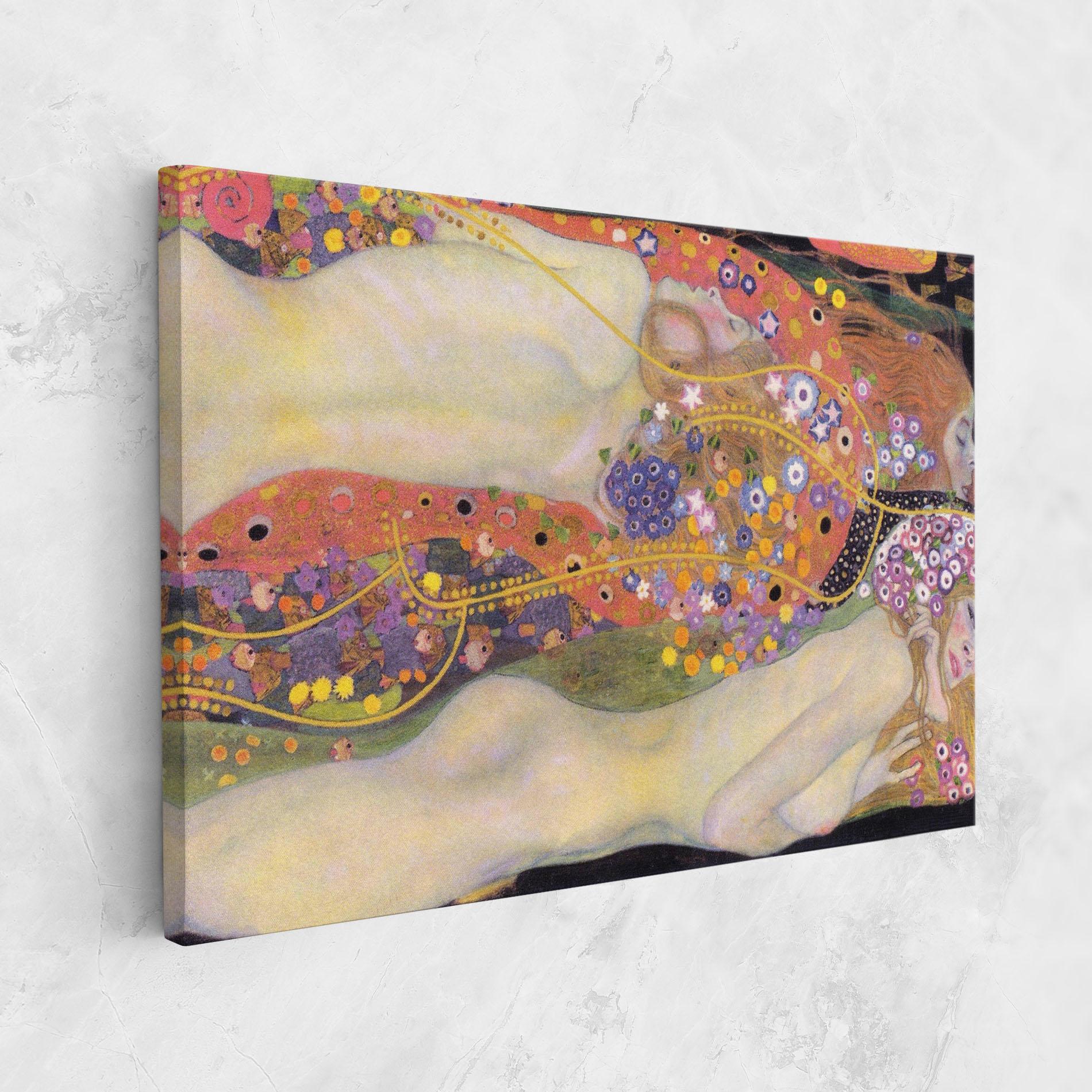 Leinwandbild Water Serpents II mockup 1