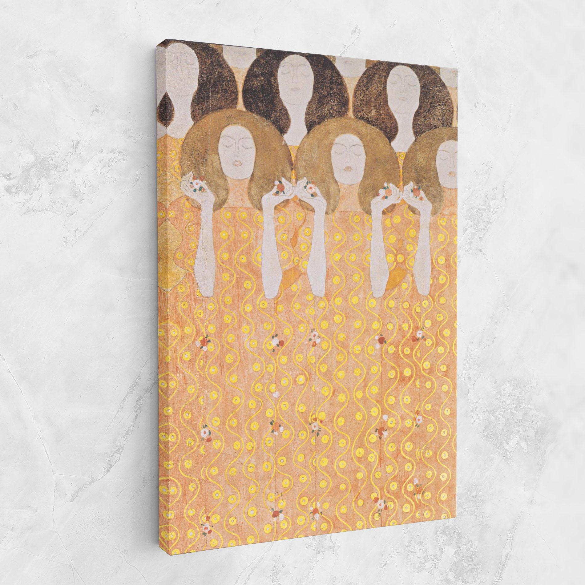 Leinwandbild Beethoven Frieze mockup 1