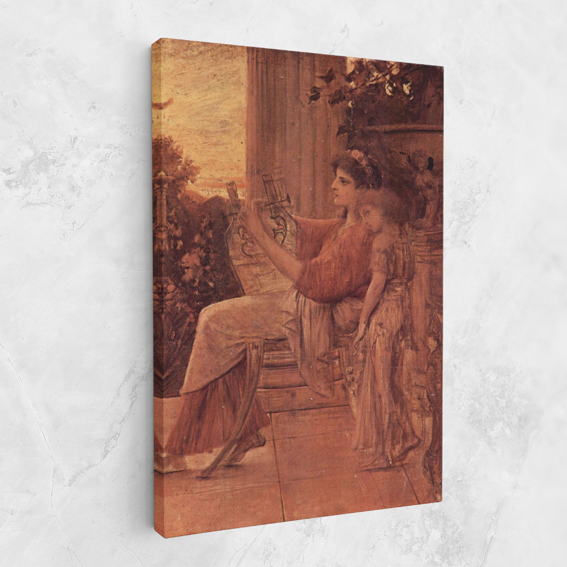 Gustav Klimt Painting mockup 1