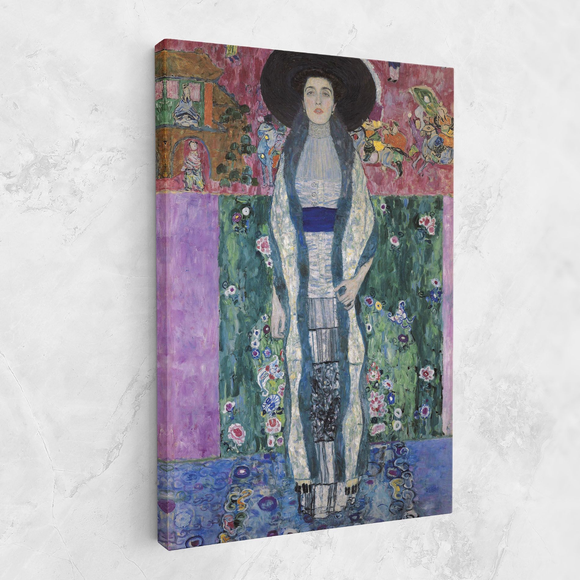 Portrait Of Adele Bloch mockup 1