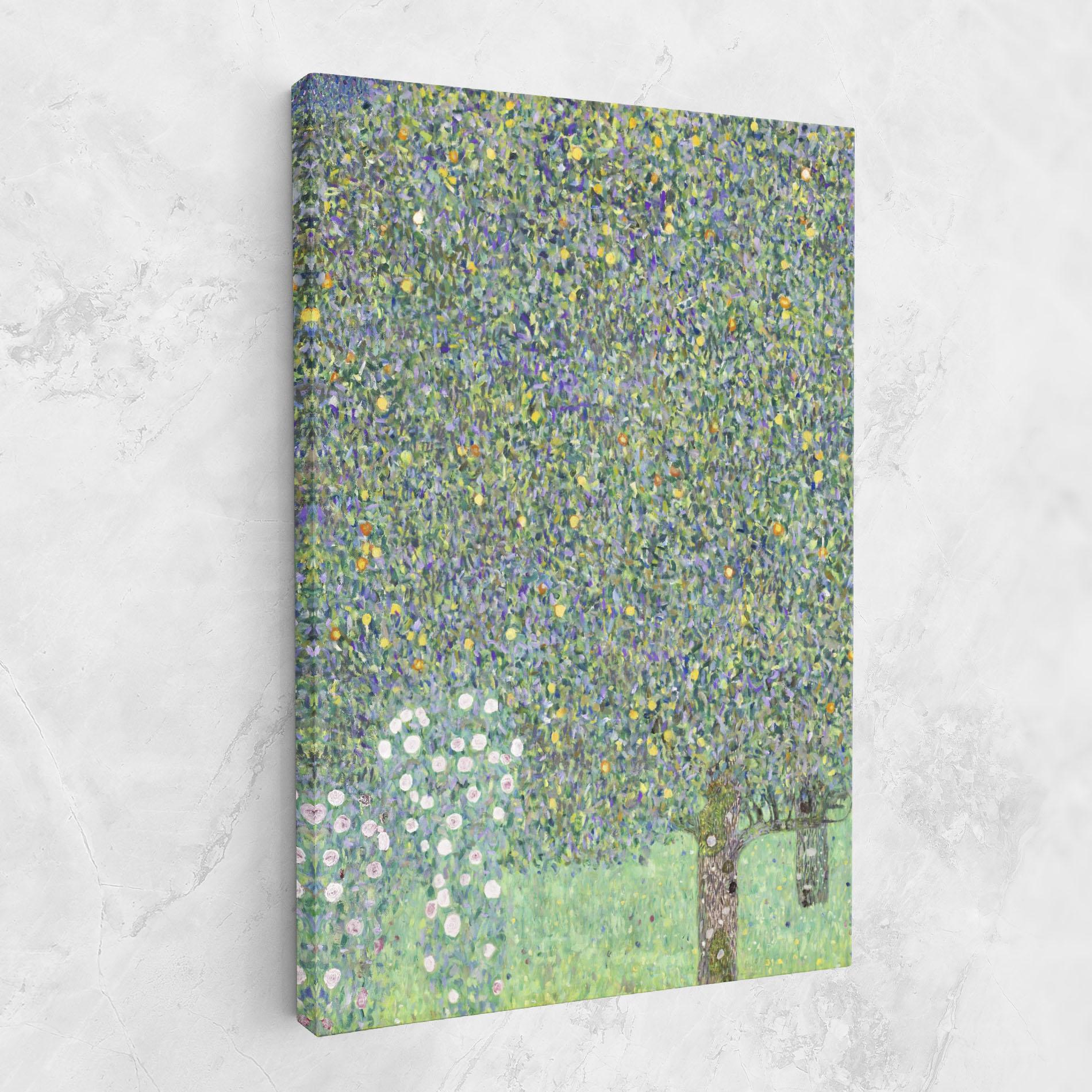 Leinwandbild Rosebushes mockup 1