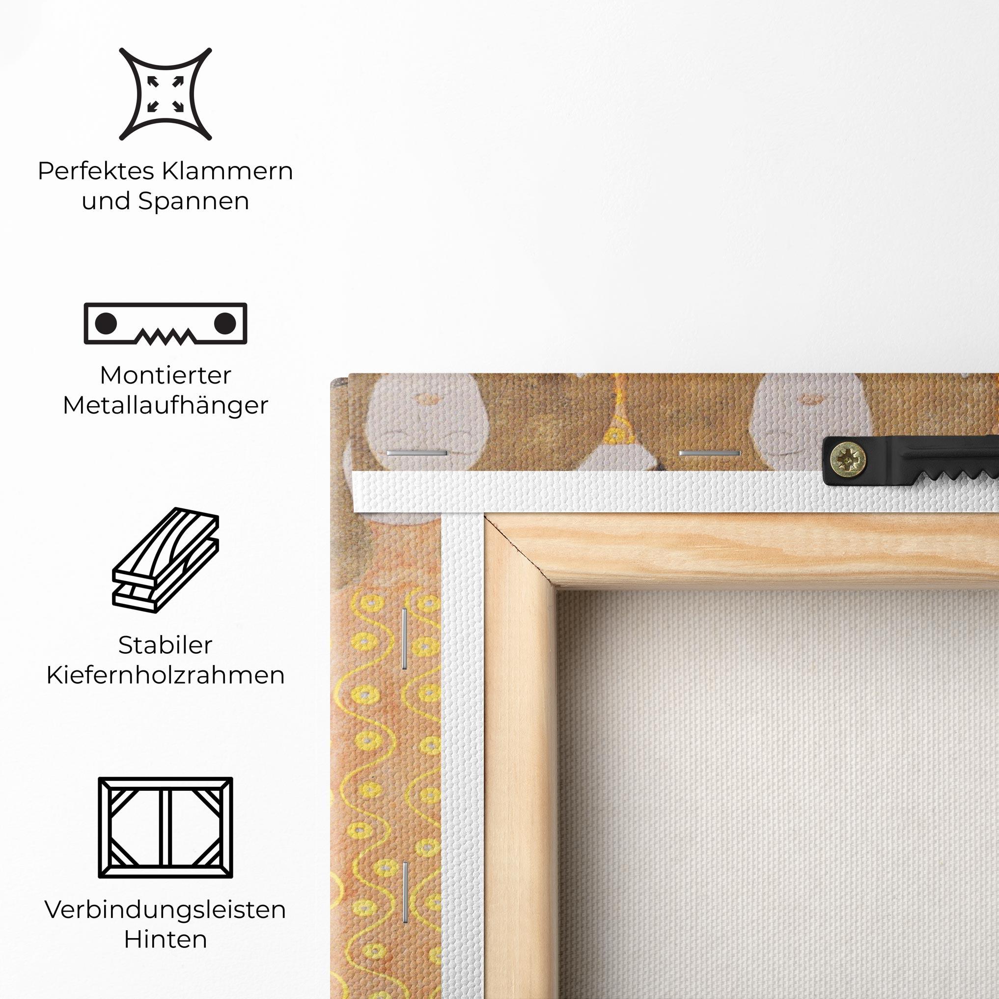 Leinwandbild Beethoven Frieze mockup 5