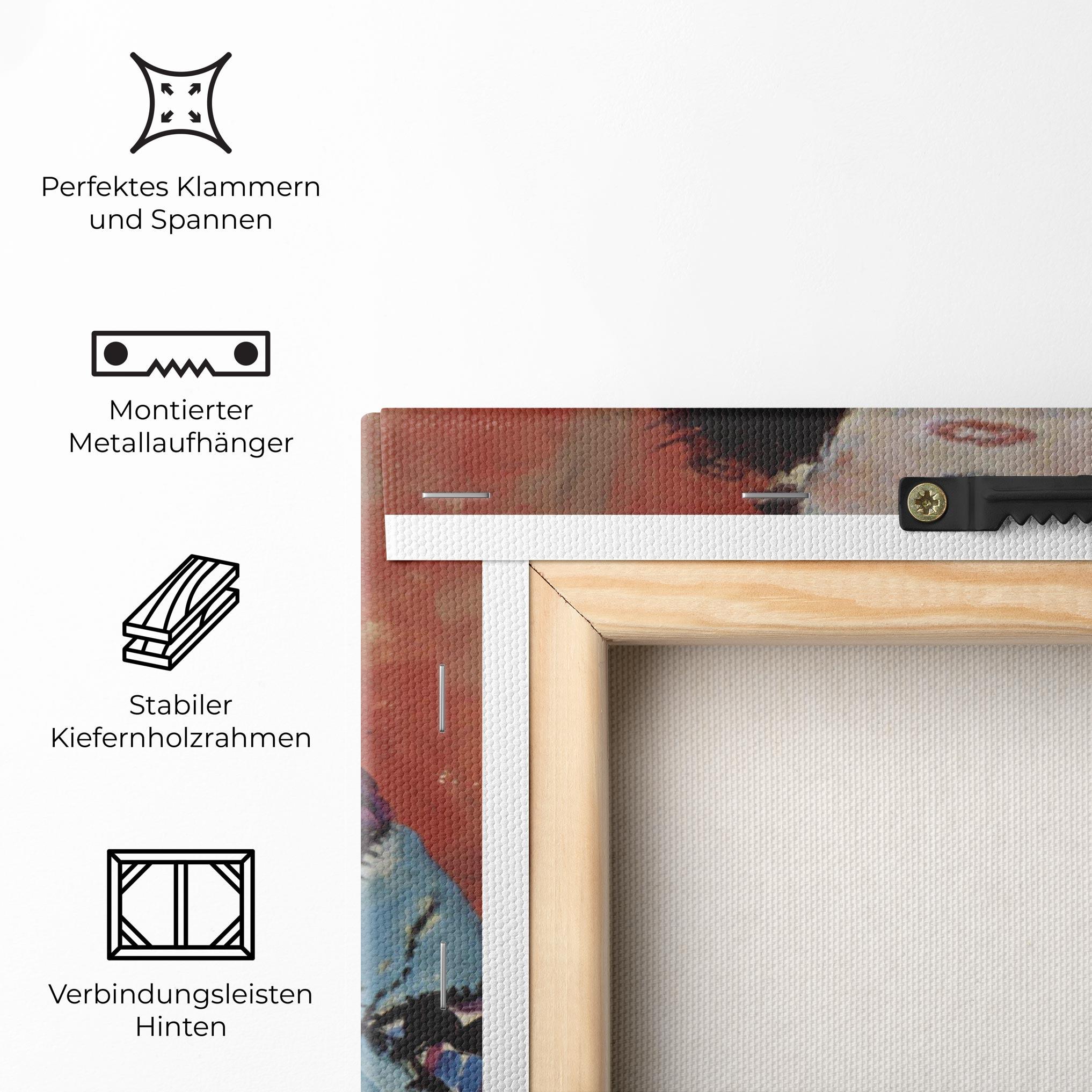 Leinwandbild Gustav Klimt Art mockup 5