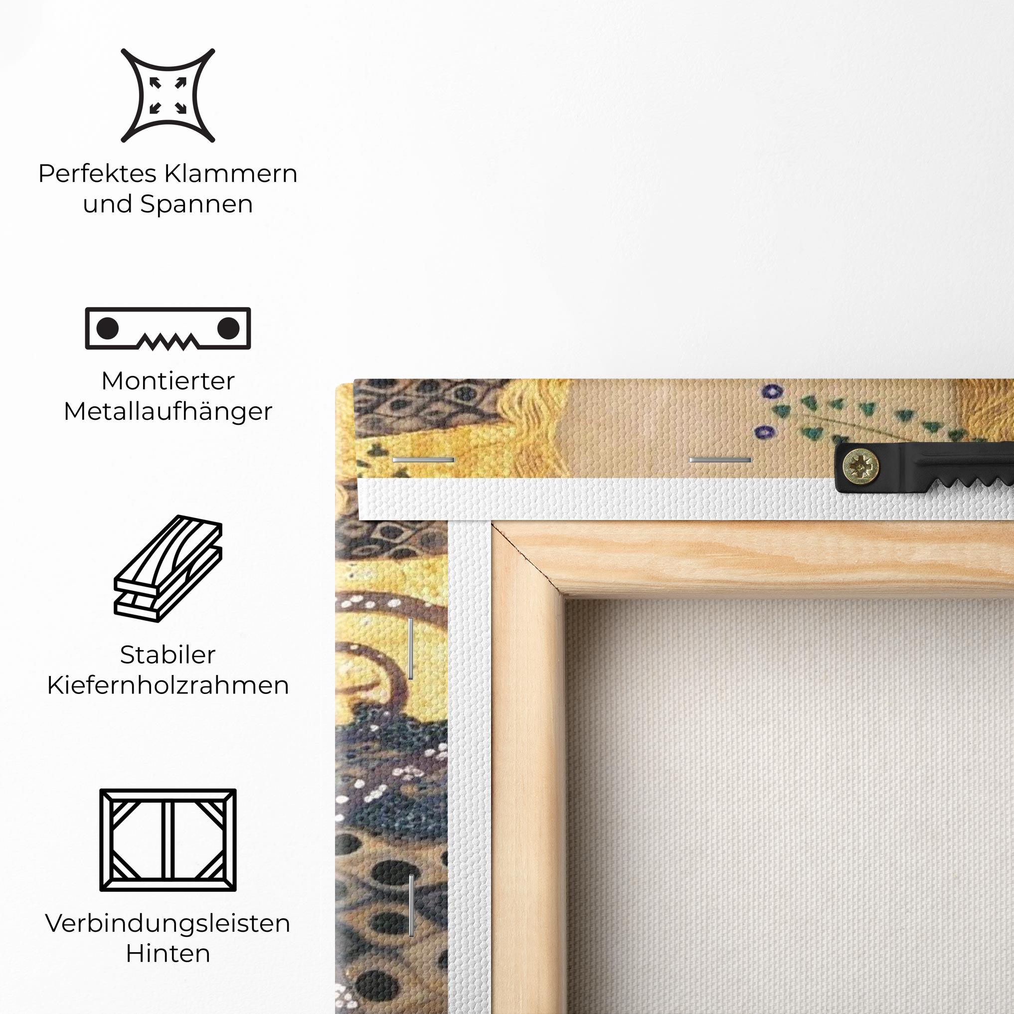 Leinwandbild Gustav Klimt Paint mockup 5