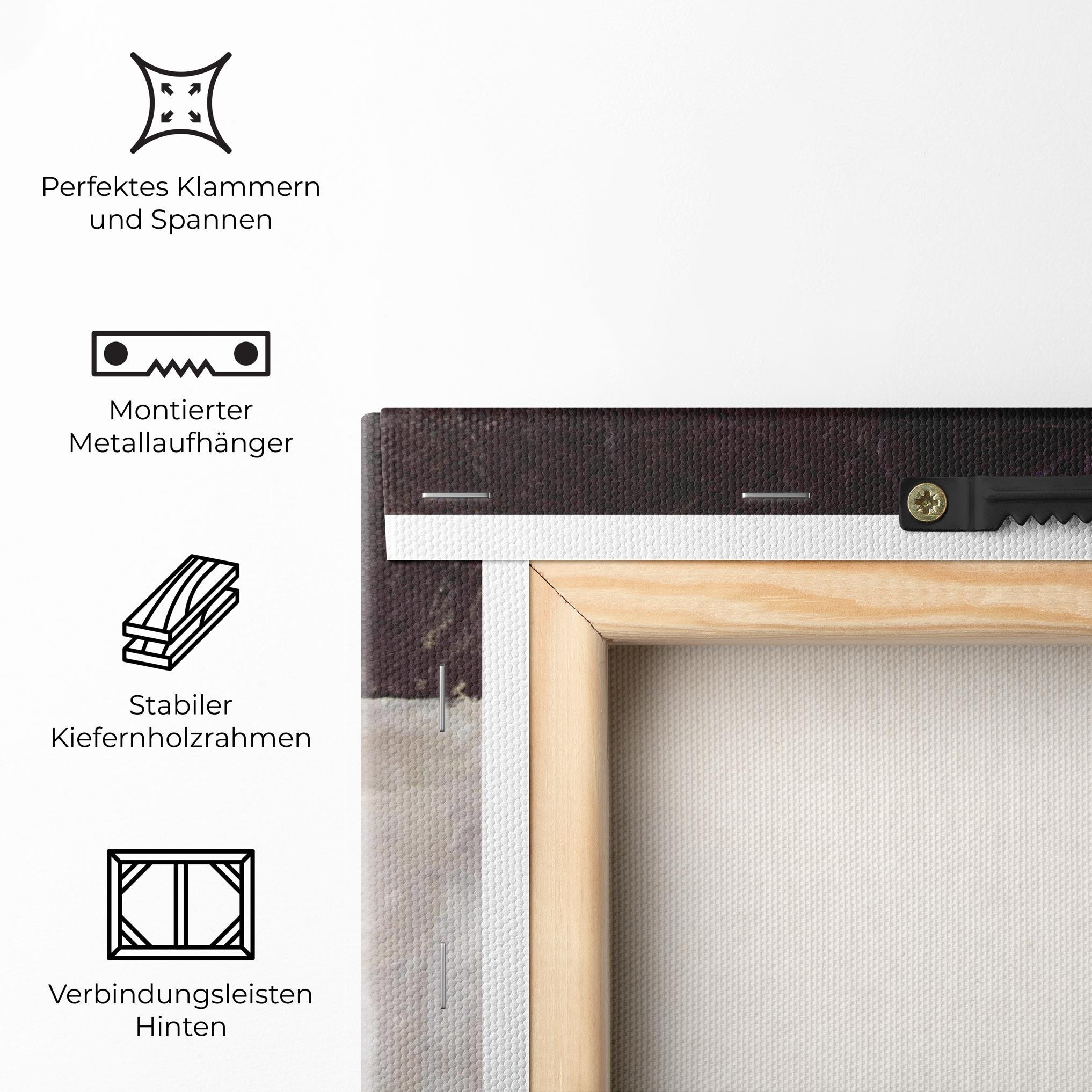 Leinwandbild Klimt Woman mockup 5