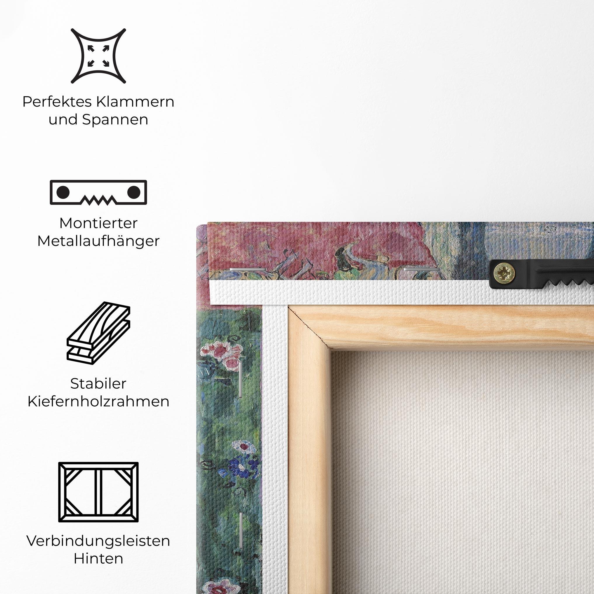 Leinwandbild Portrait Of Adele Bloch mockup 5