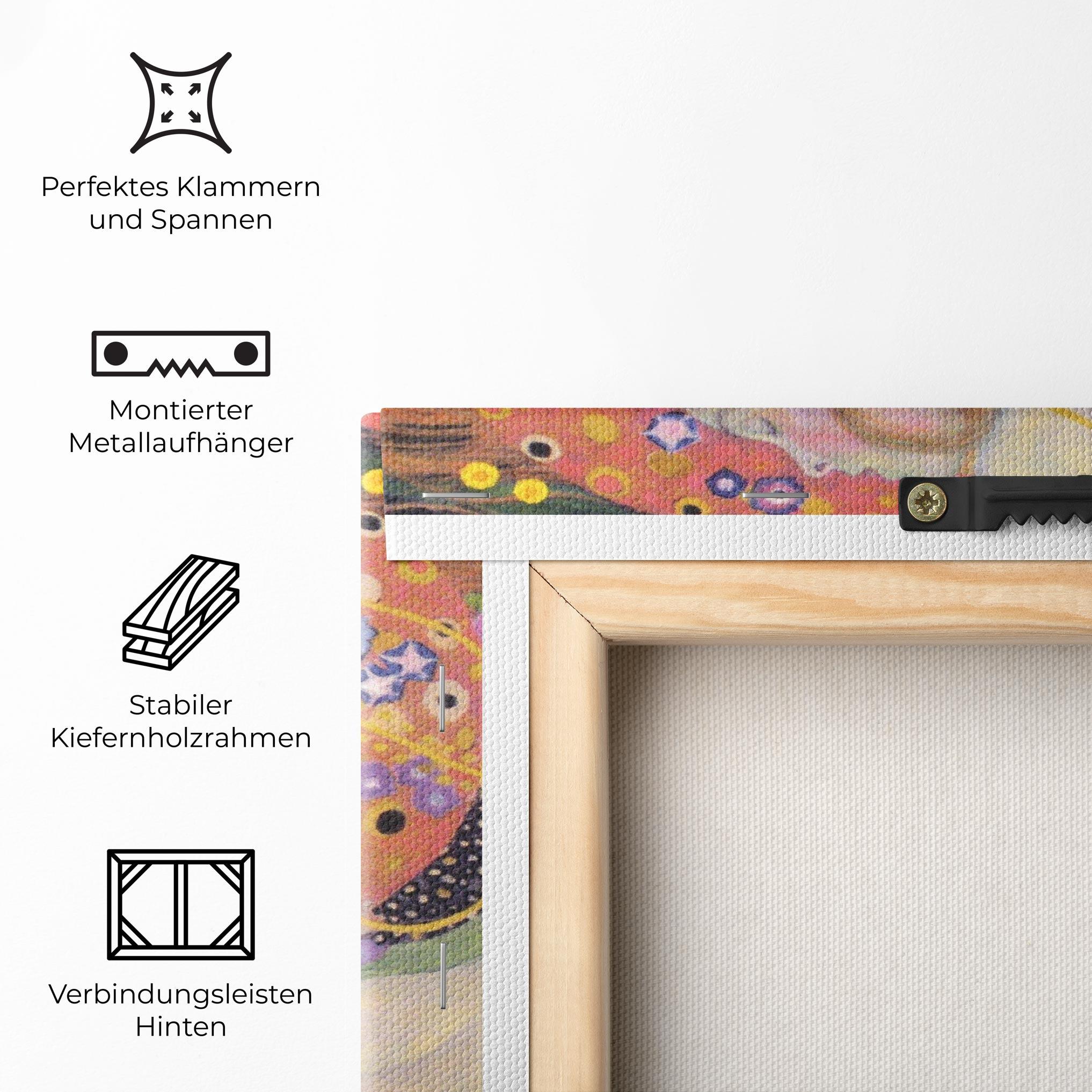 Leinwandbild Water Serpents II mockup 5