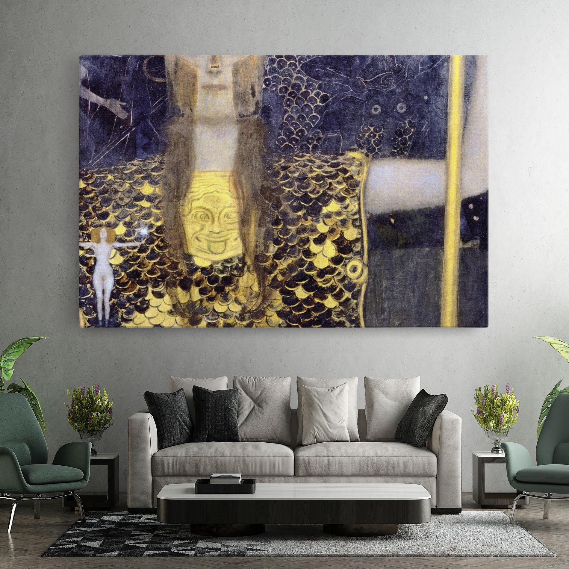 Leinwandbild Pallas Athena mockup 7