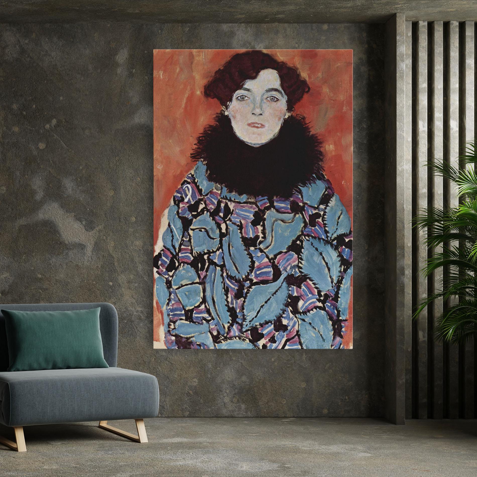 Leinwandbild Gustav Klimt Art mockup 7