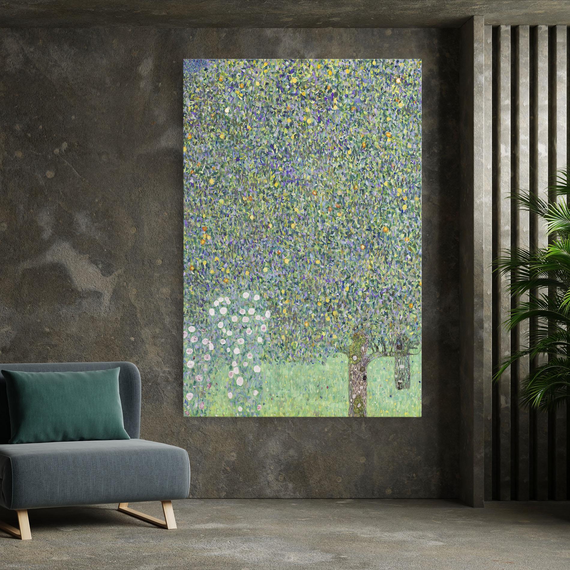 Leinwandbild Rosebushes mockup 7