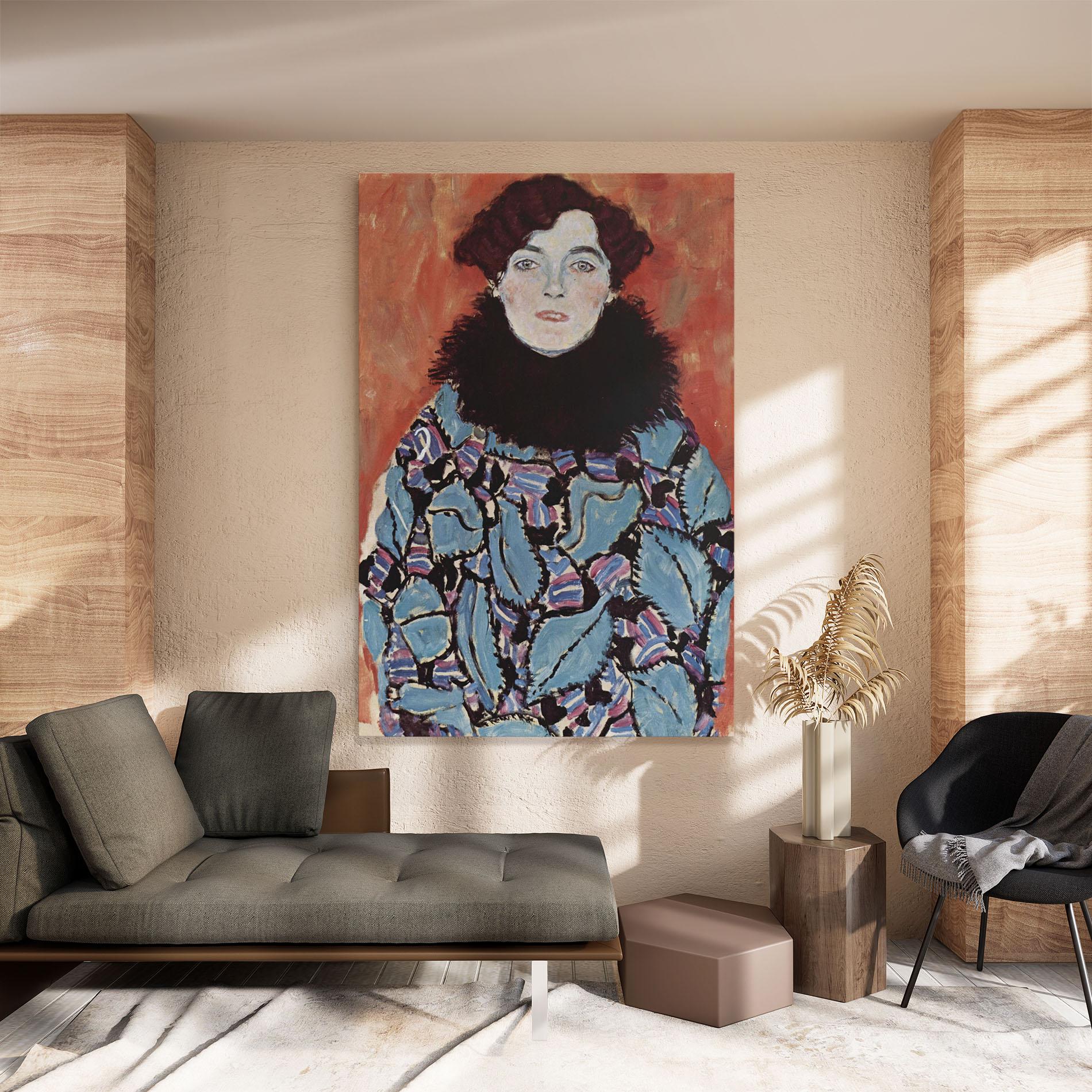 Leinwandbild Gustav Klimt Art mockup 8