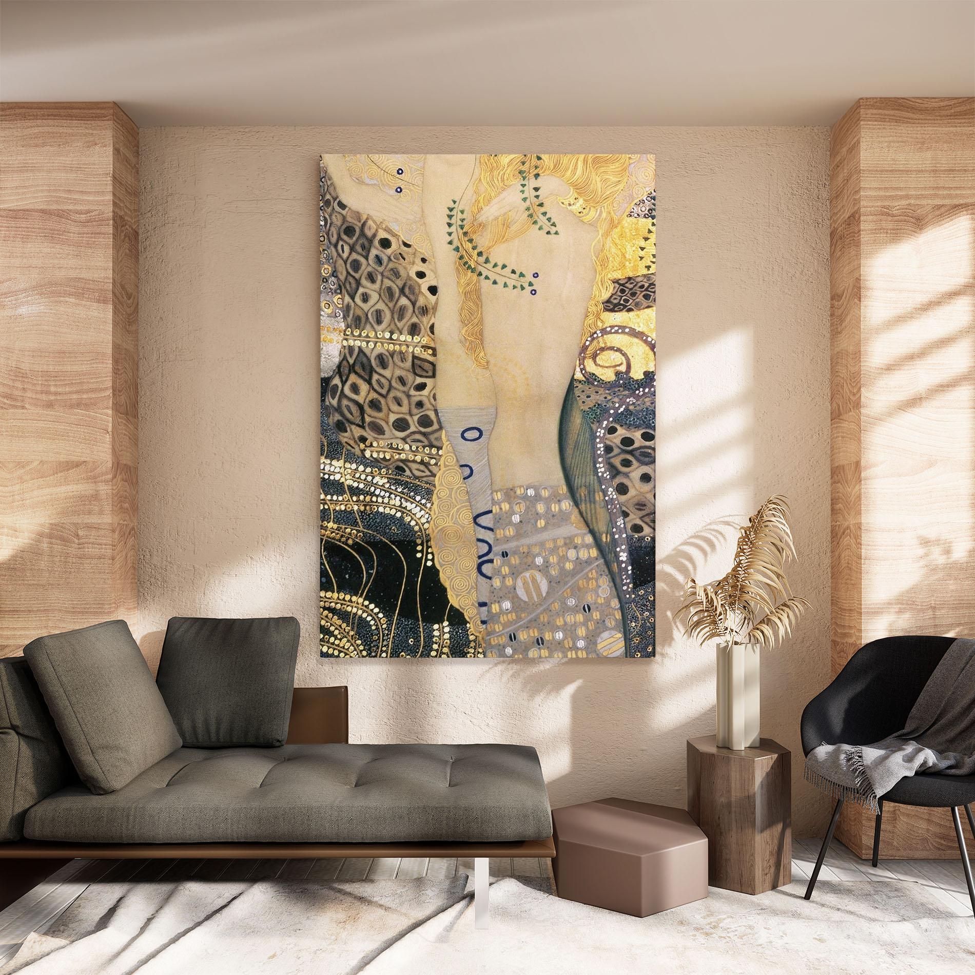 Leinwandbild Gustav Klimt Paint mockup 8