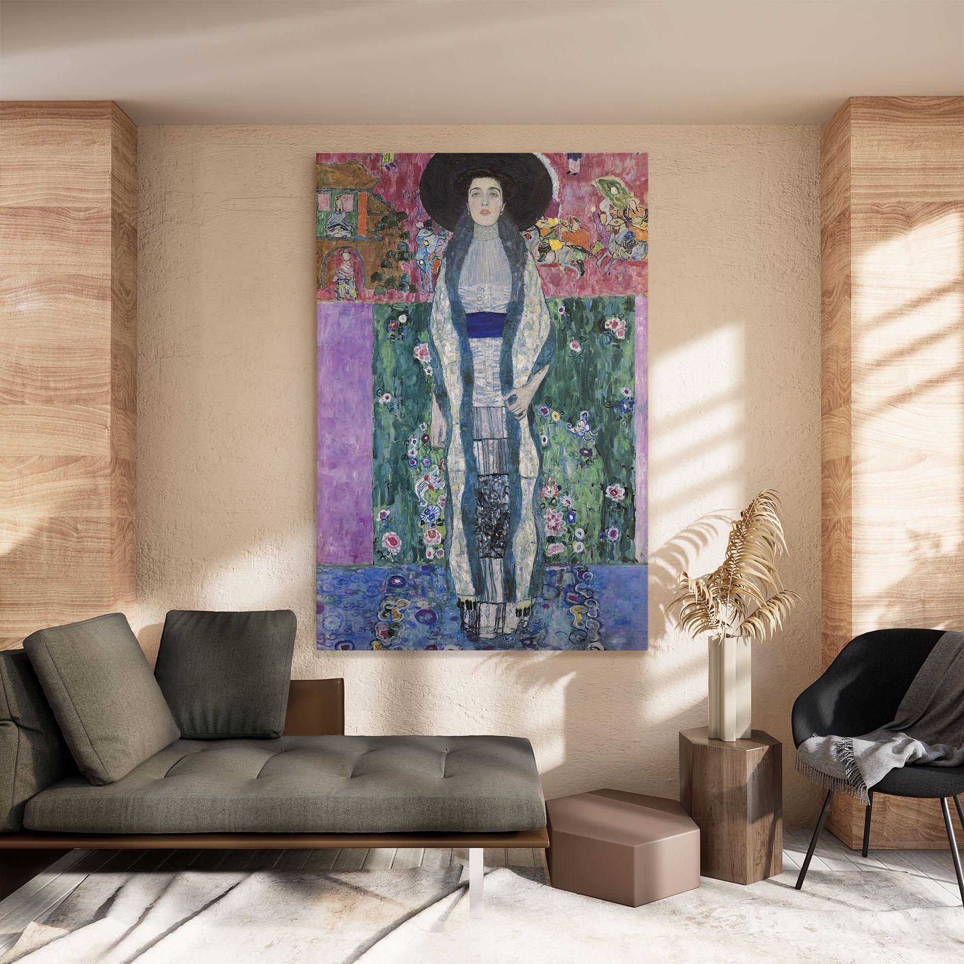 Leinwandbild Portrait Of Adele Bloch mockup 8