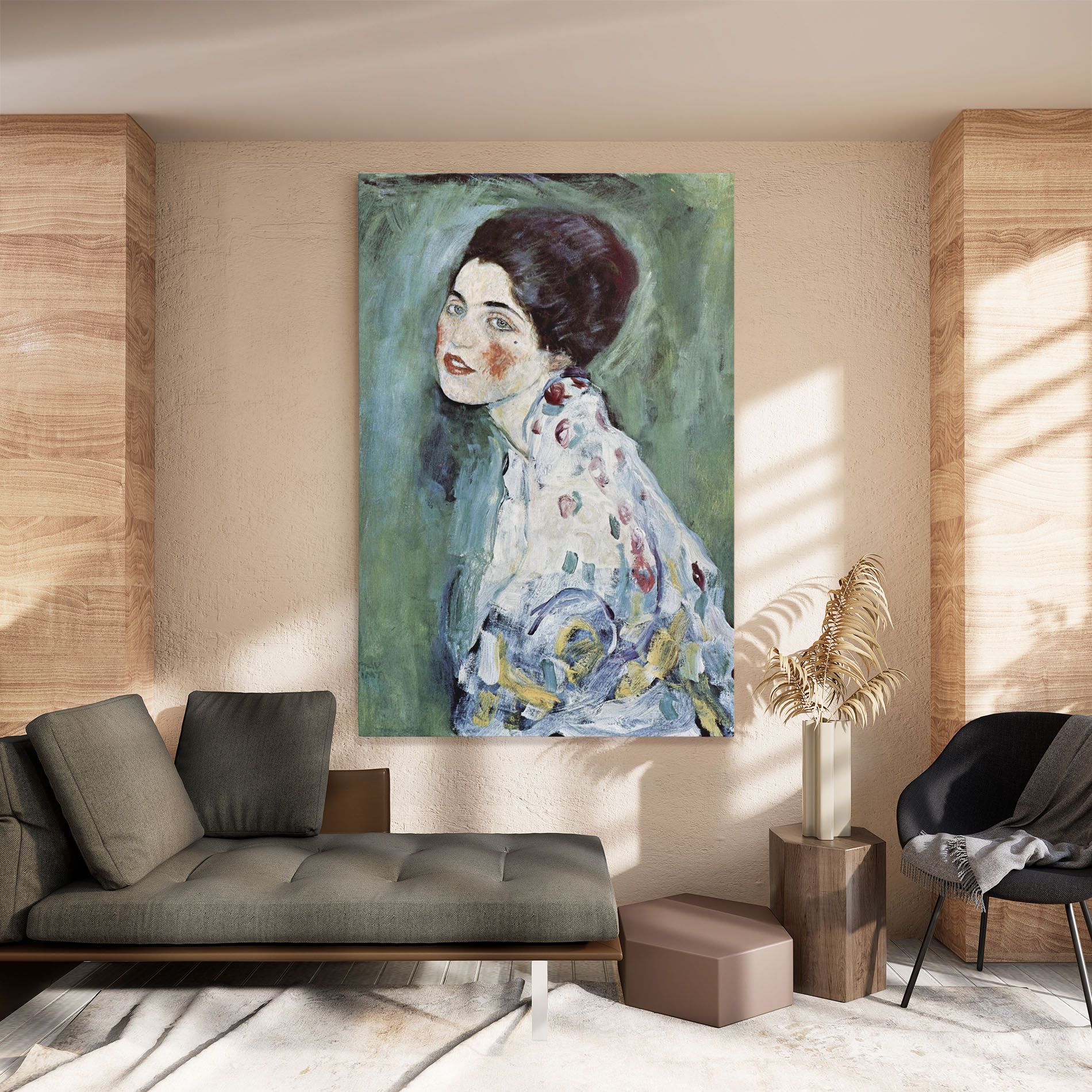 Portrat Einer Dame mockup 8