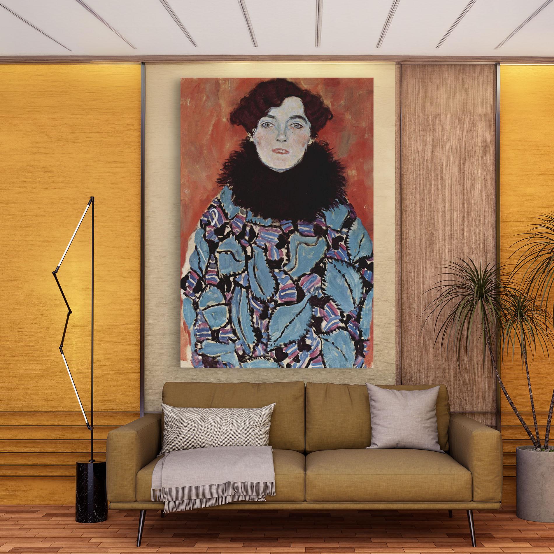 Leinwandbild Gustav Klimt Art mockup 9