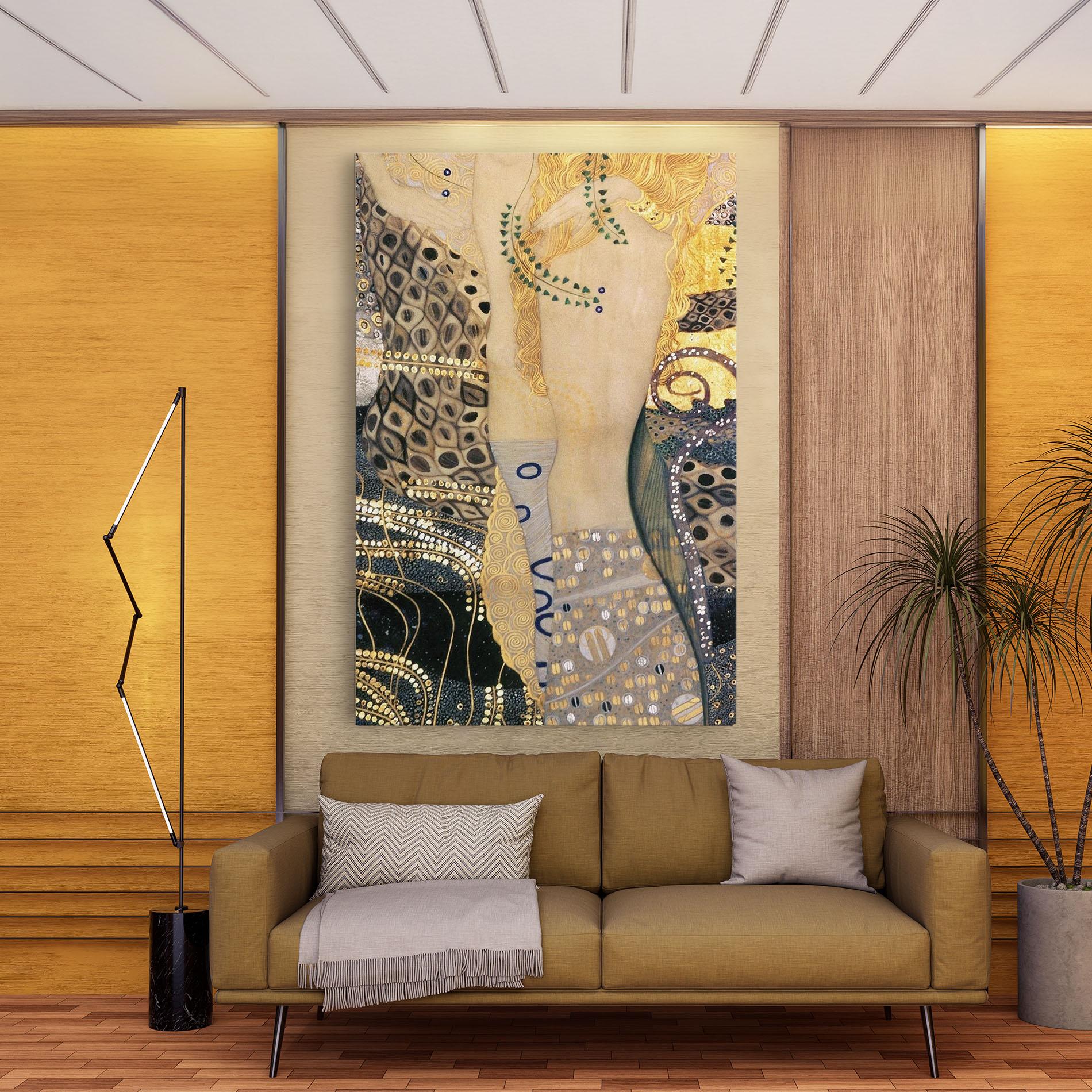 Leinwandbild Gustav Klimt Paint mockup 9