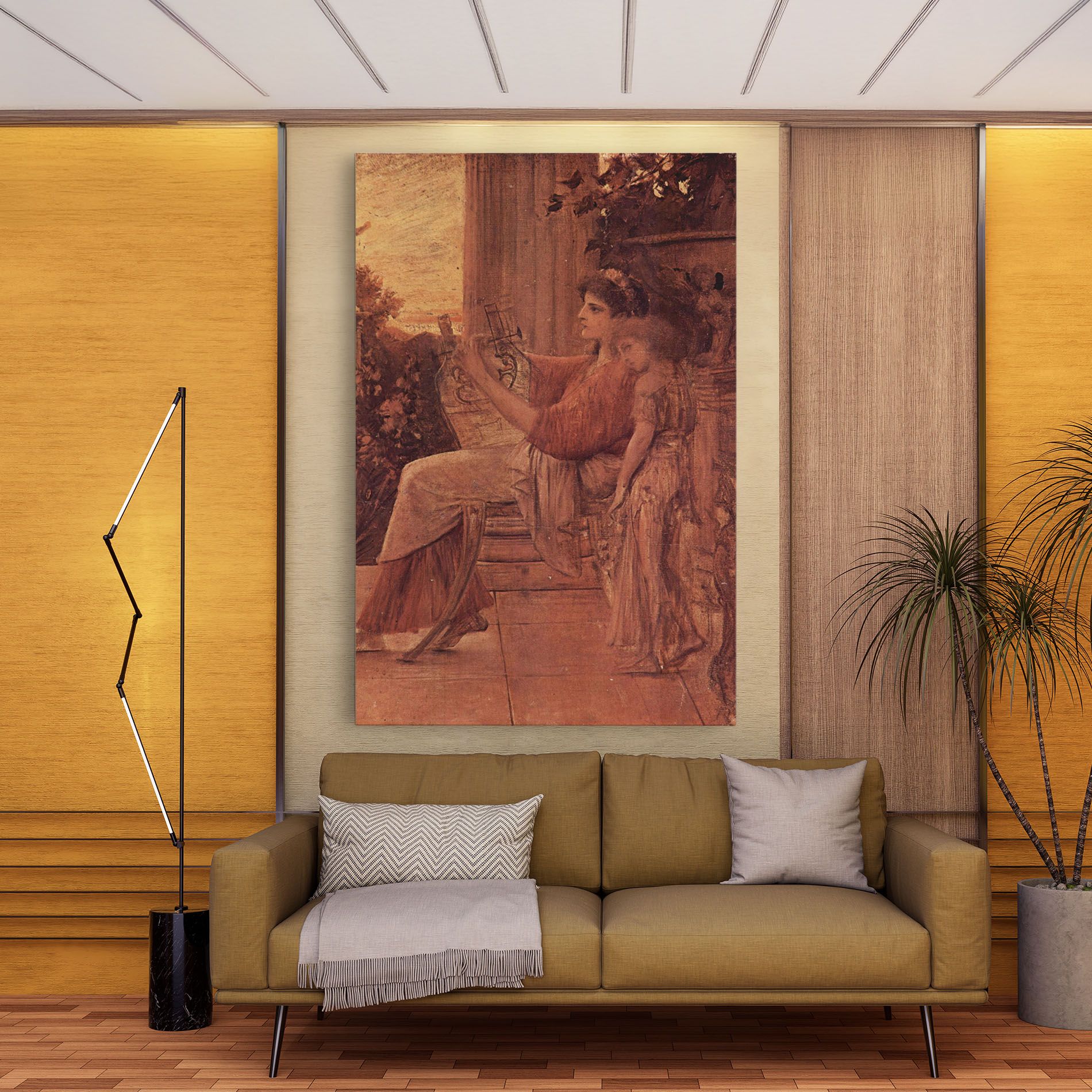 Gustav Klimt Painting mockup 9